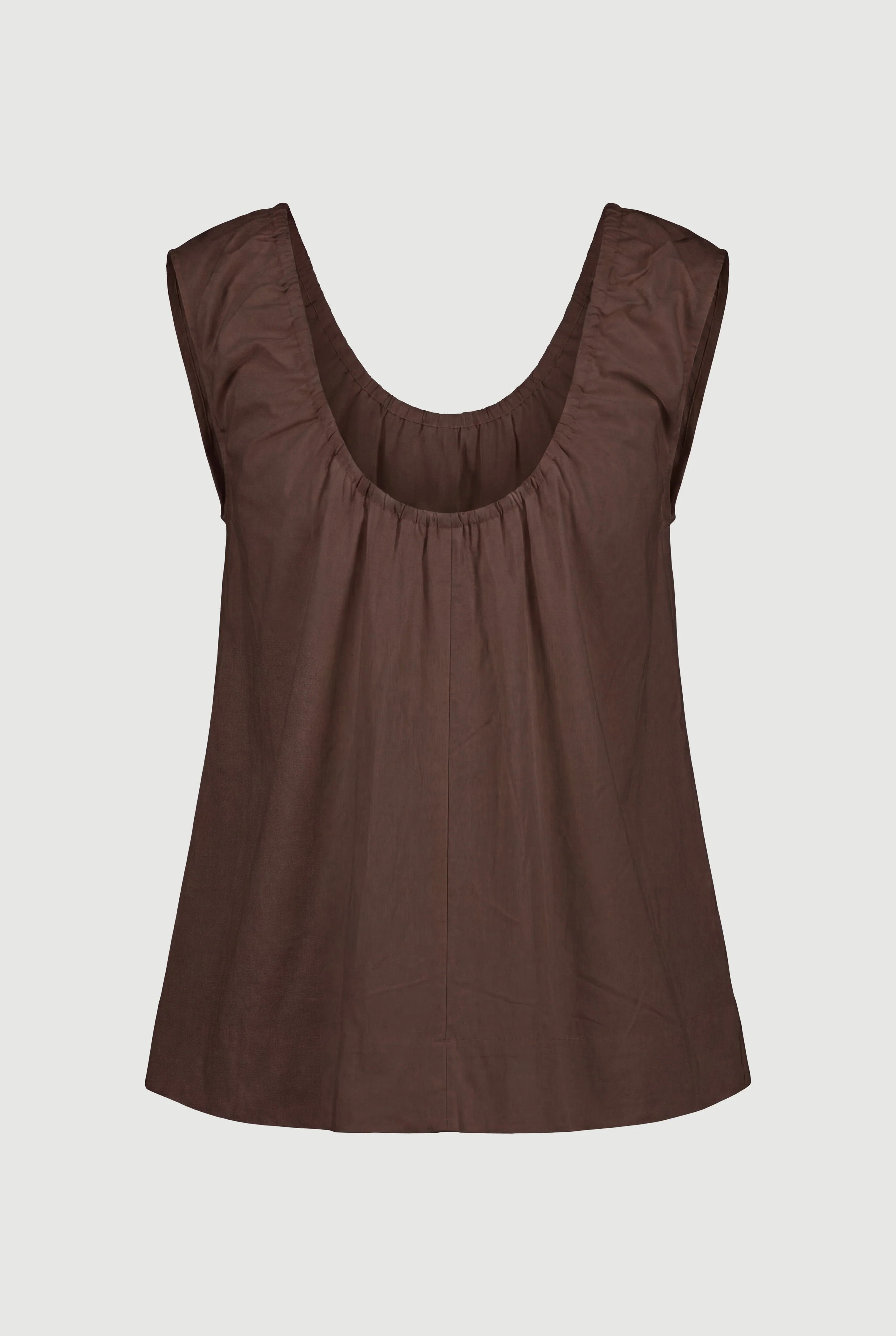 Abby Organic Cotton U-Neck Top - Image 7
