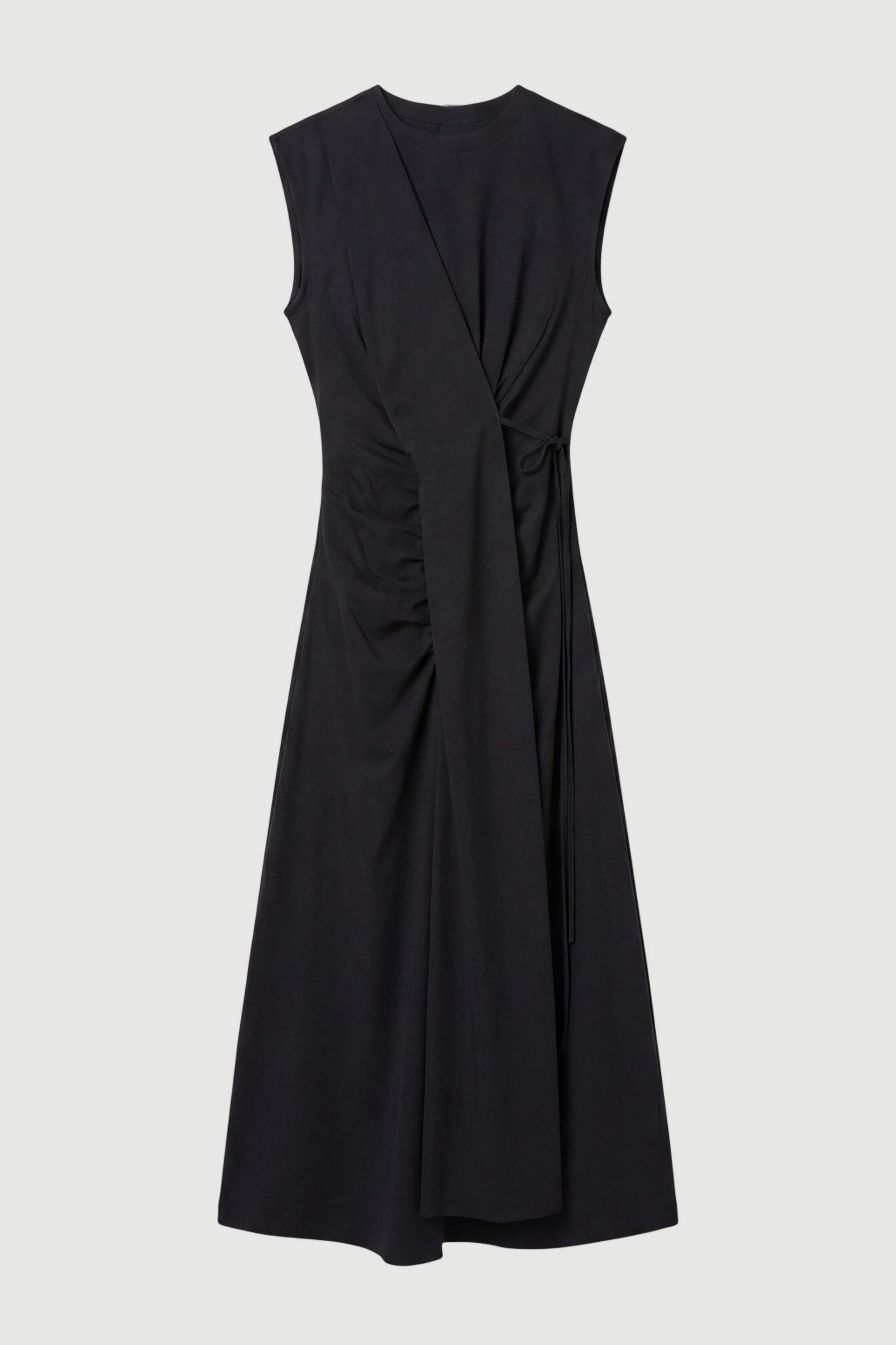 Agnes Twist-Drape Jersey Dress - Image 9