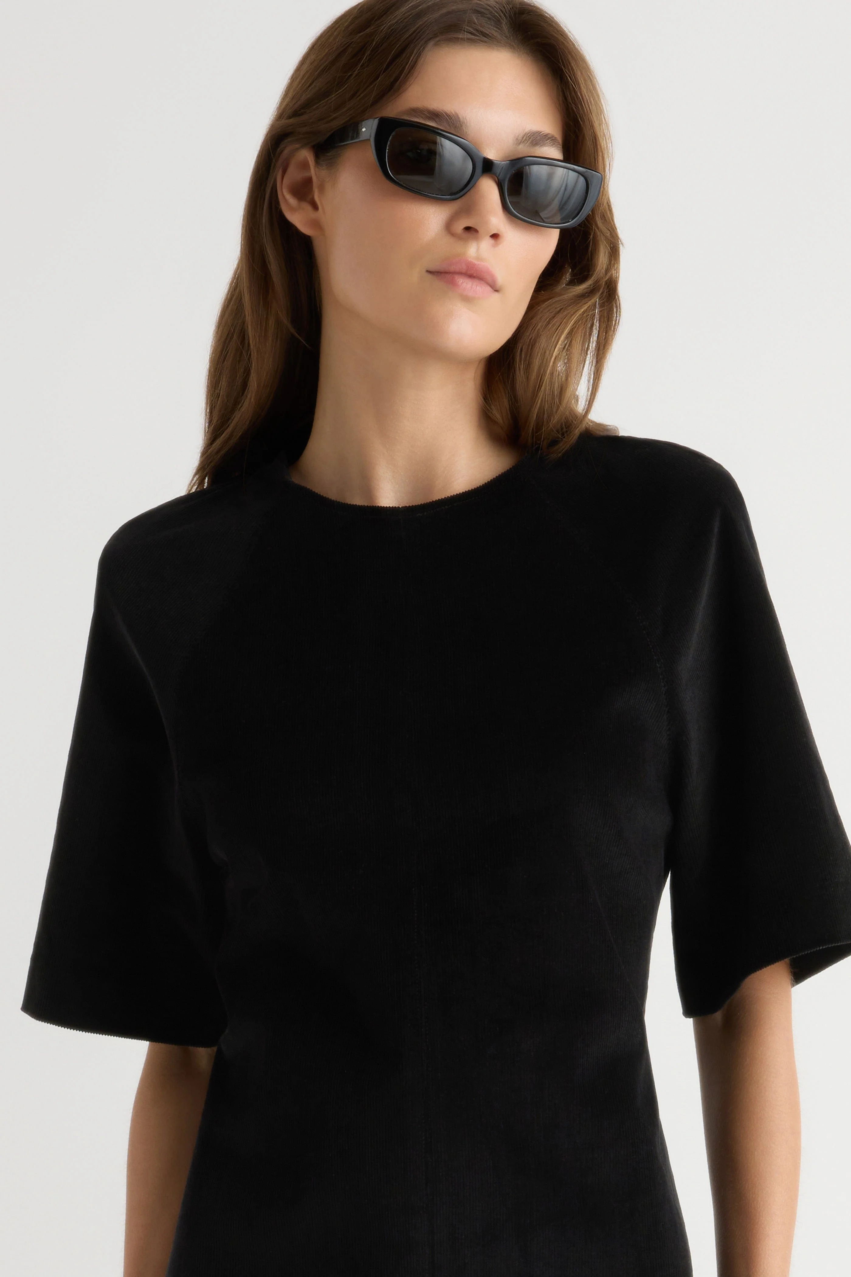 Aika Back-Tie Corduroy Mini Dress - Image 5