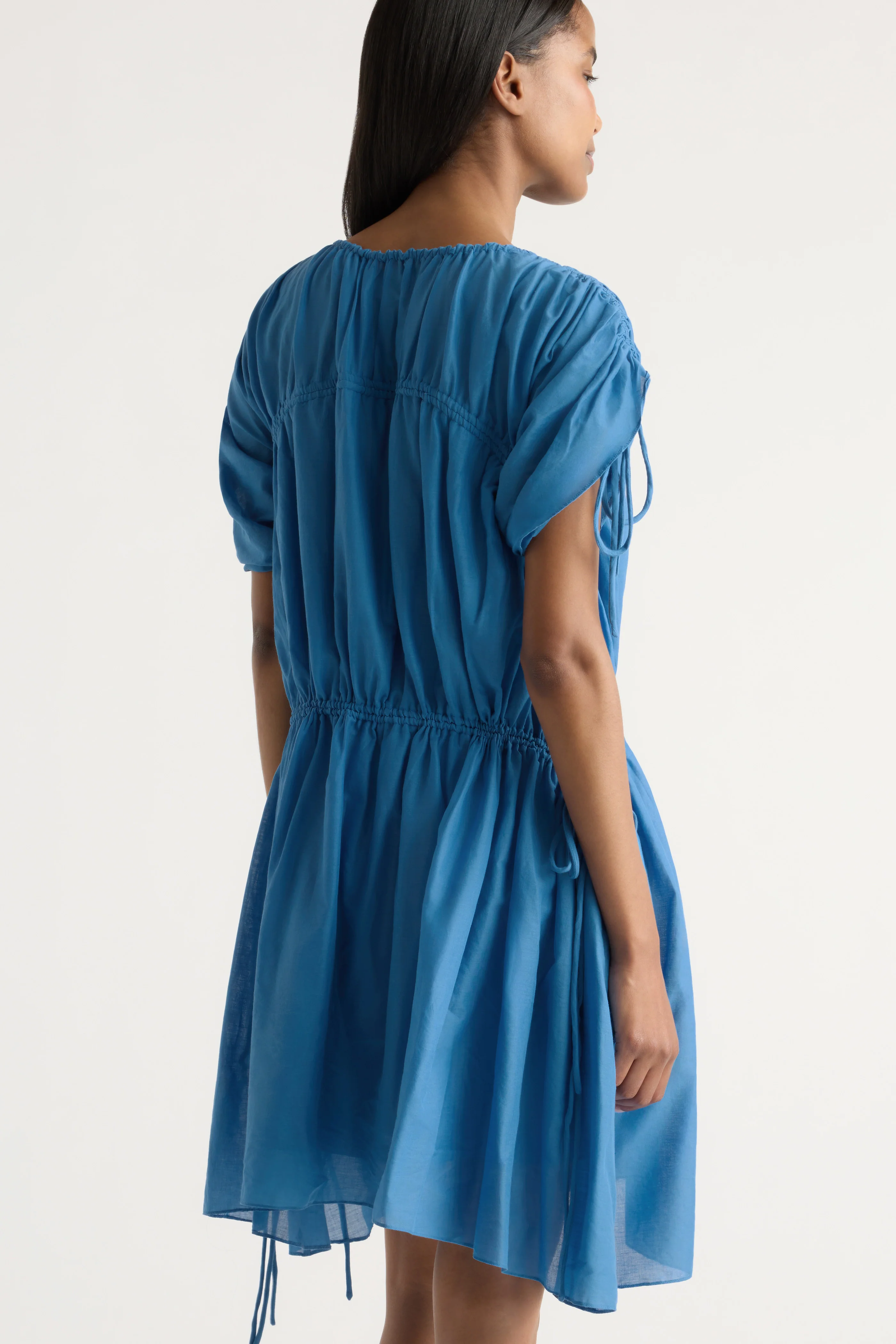 Akemi Tie-Shoulder Organic Cotton Dress - Image 6
