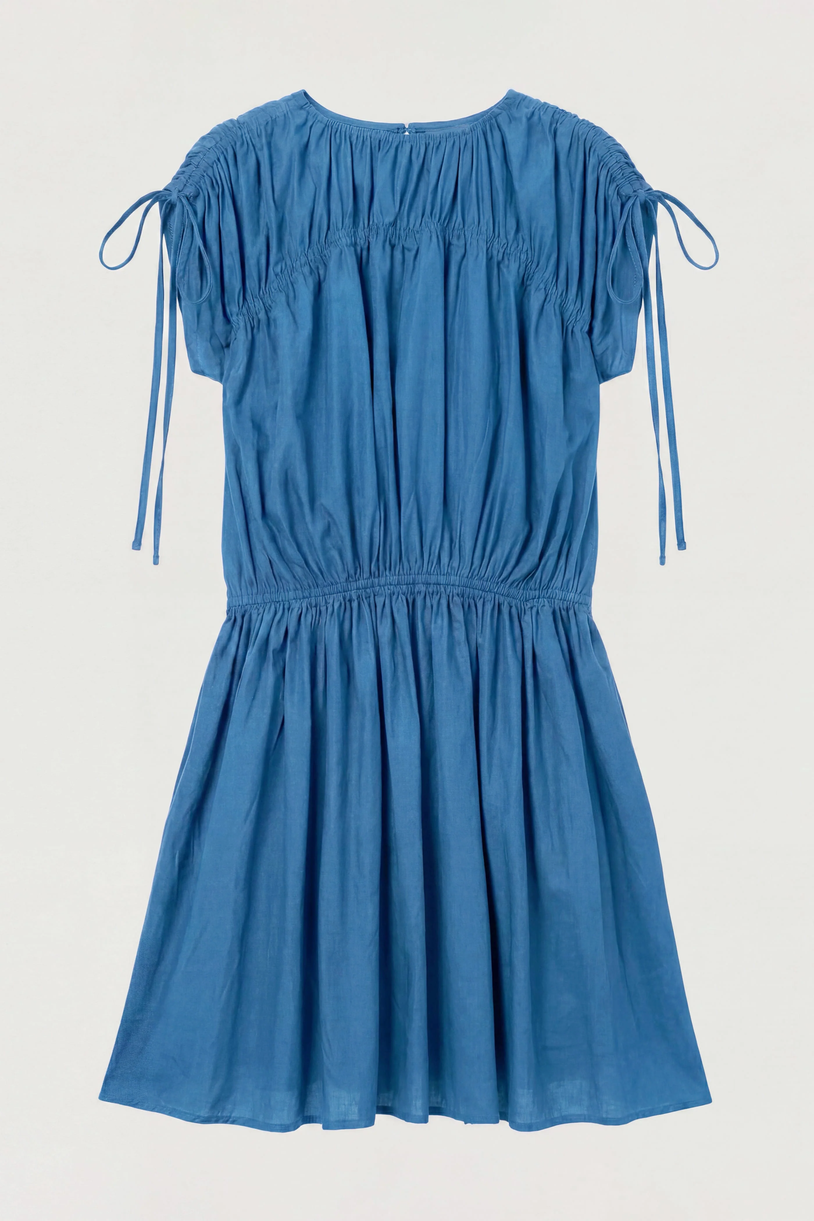 Akemi Tie-Shoulder Organic Cotton Dress - Image 7