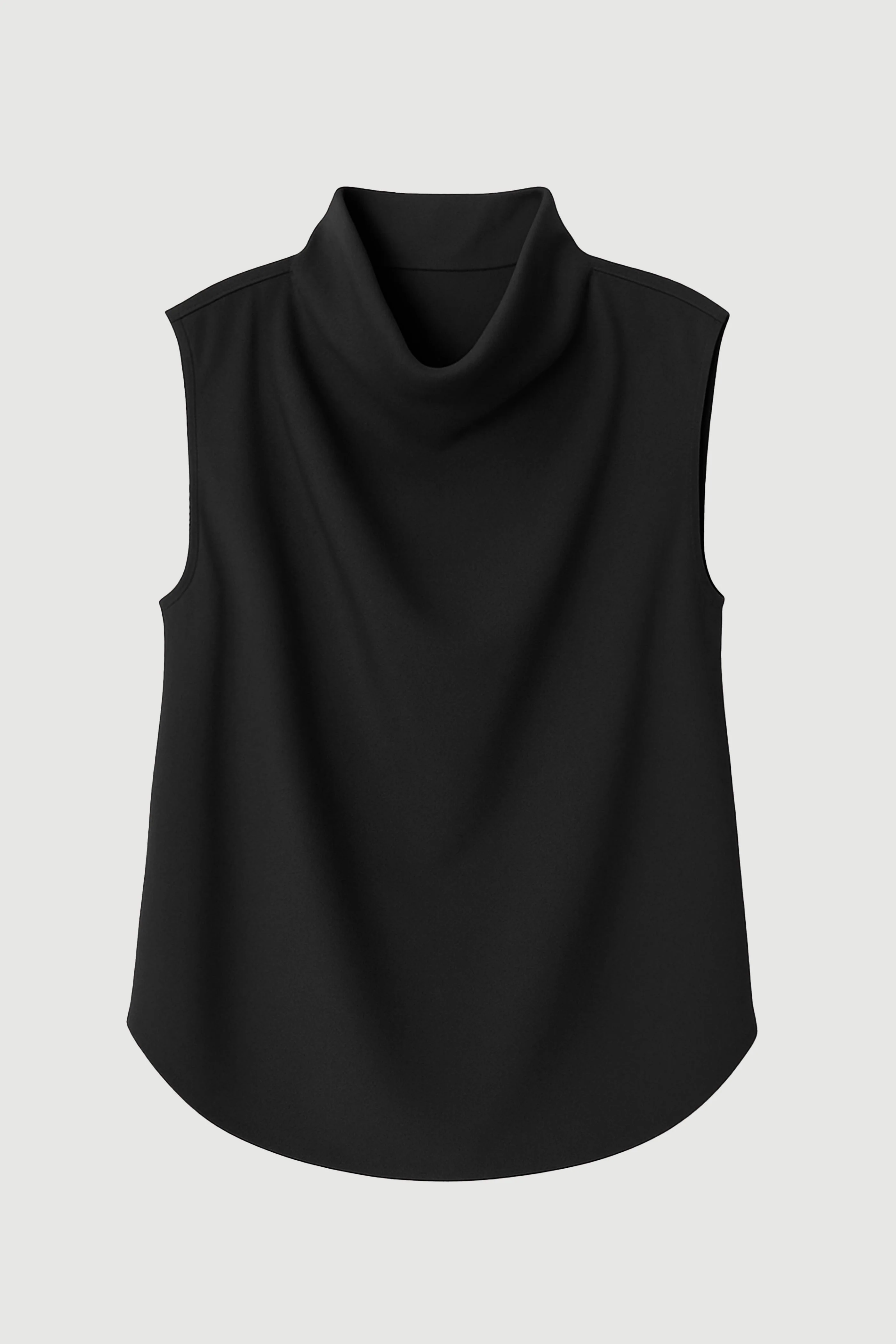 Allegra Gathered-Neck Sleeveless Blouse - Image 10