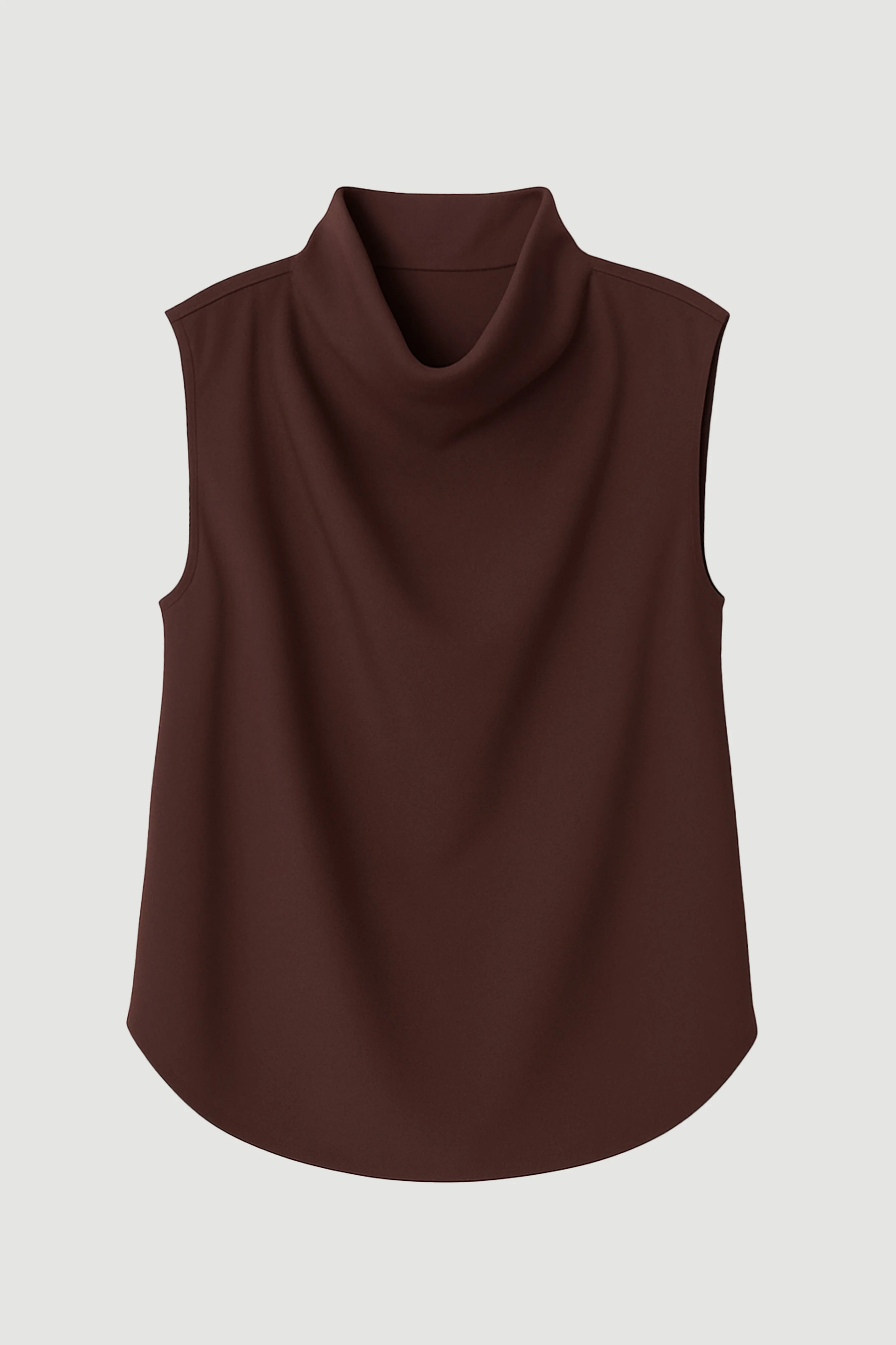 Allegra Gathered-Neck Sleeveless Blouse - Image 10