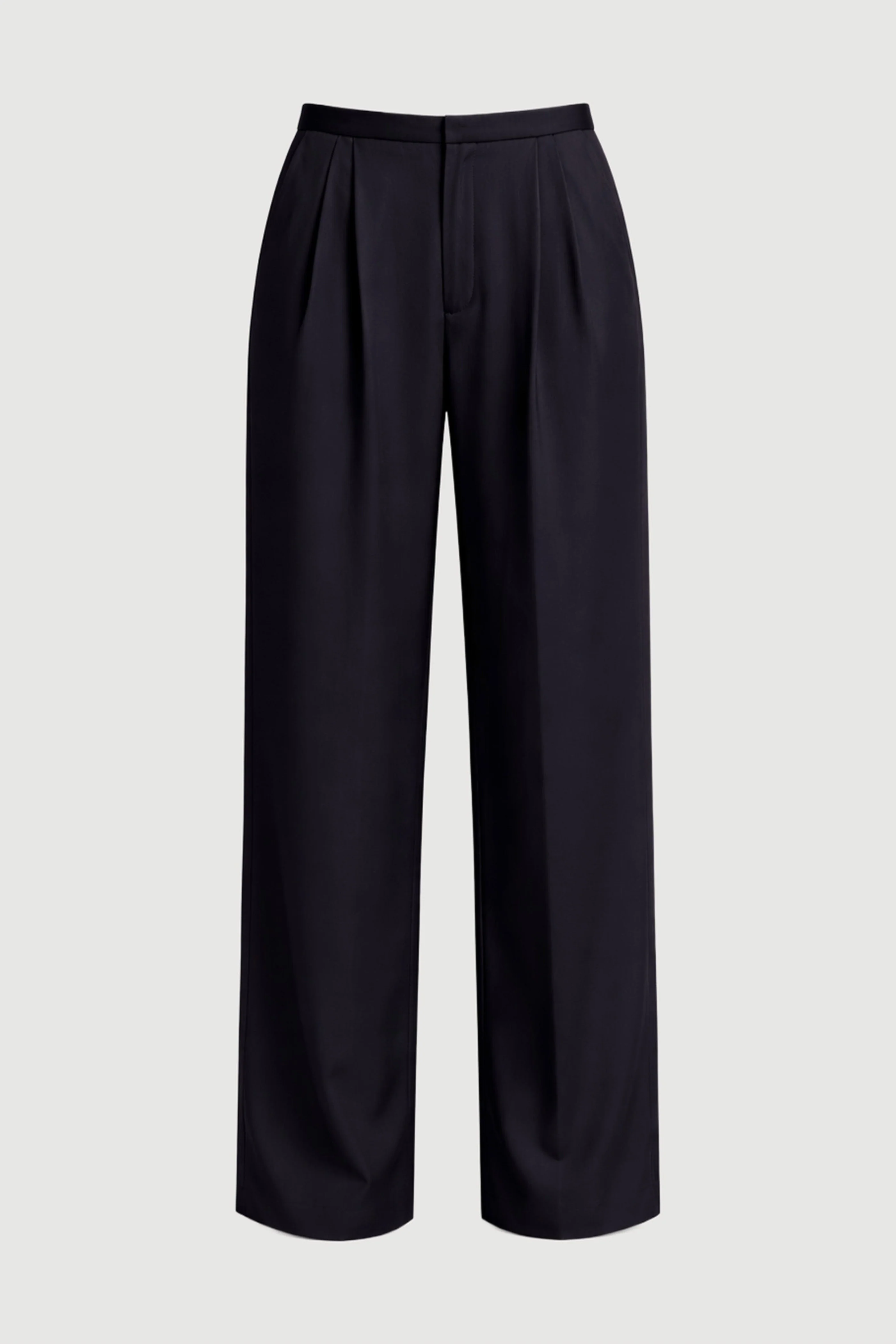 Anaya Side-Pleat Barrel Pant - Image 8