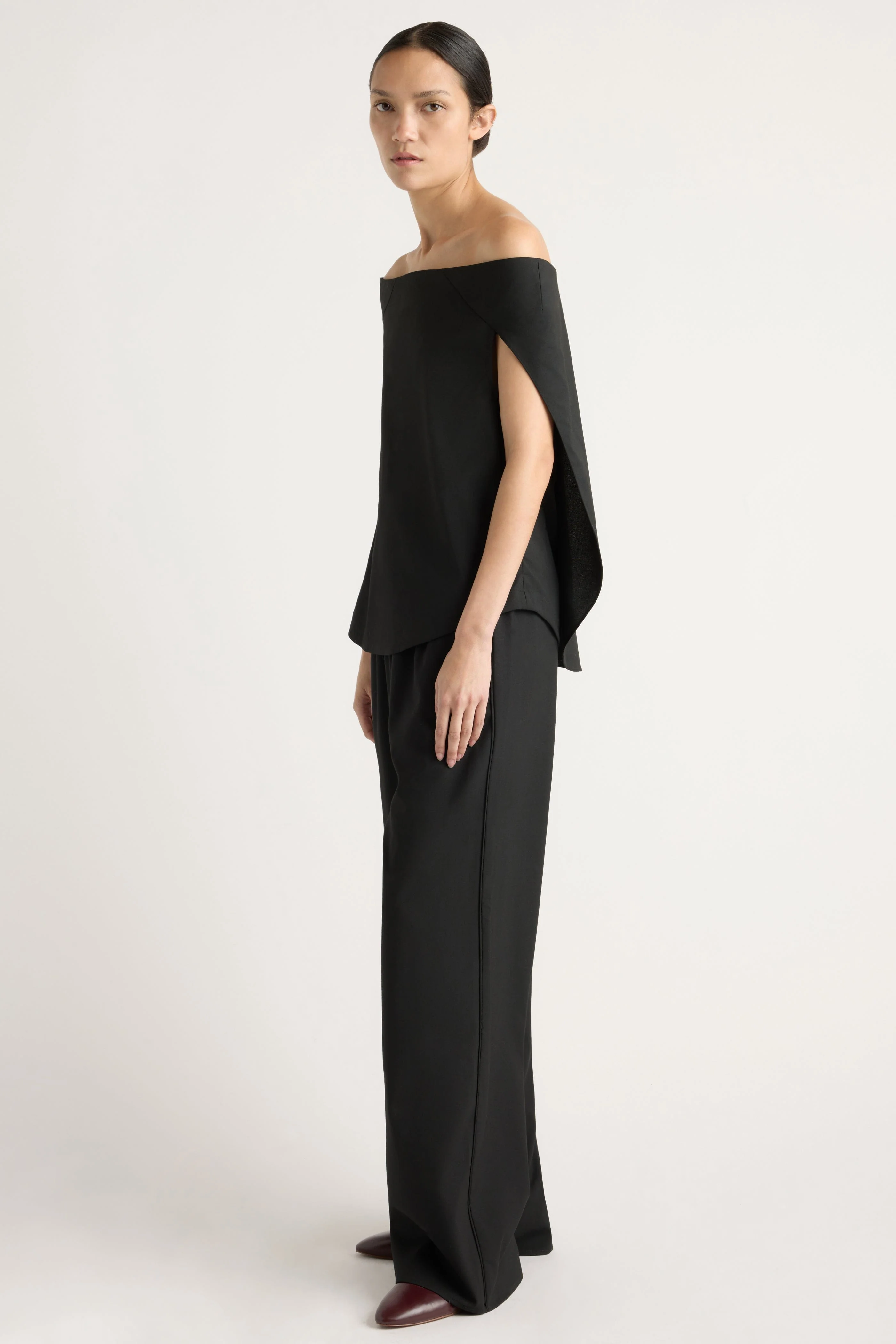 Angeli Off-Shoulder Back-Drape Blouse - Image 5