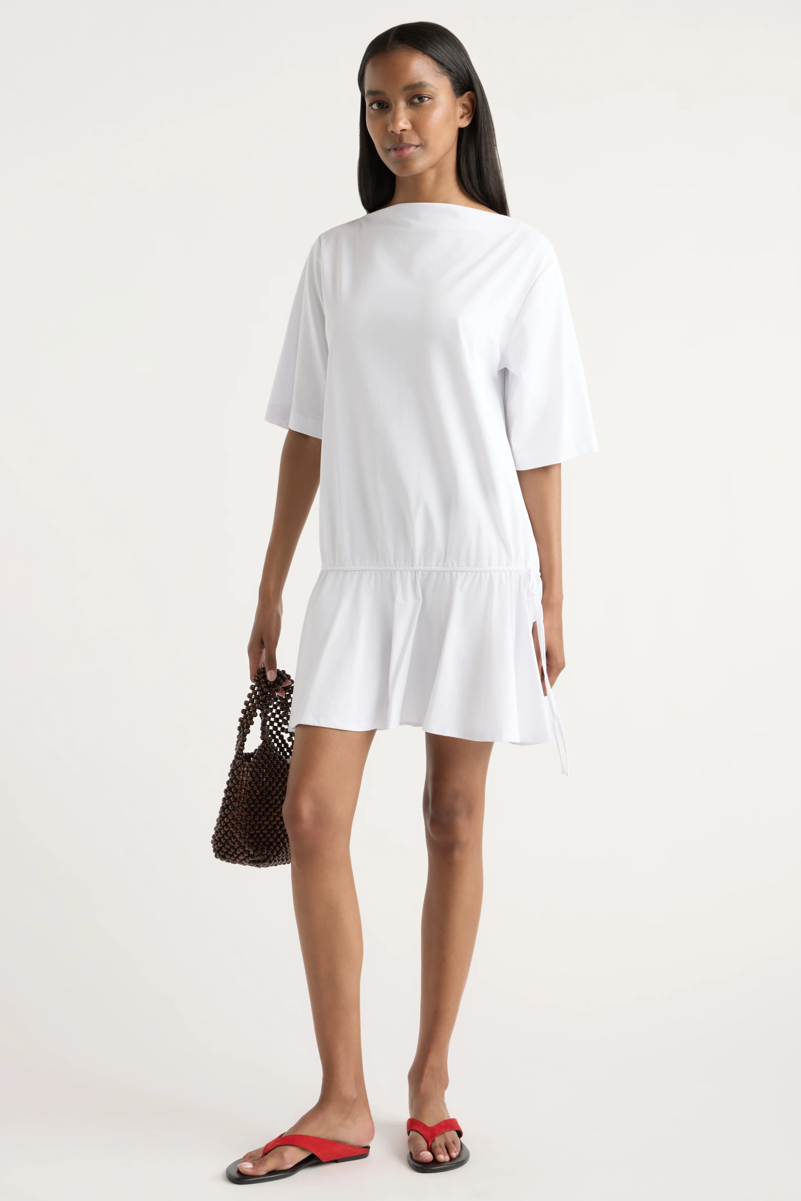 Caro Cinchable T-Shirt Dress - Image 2