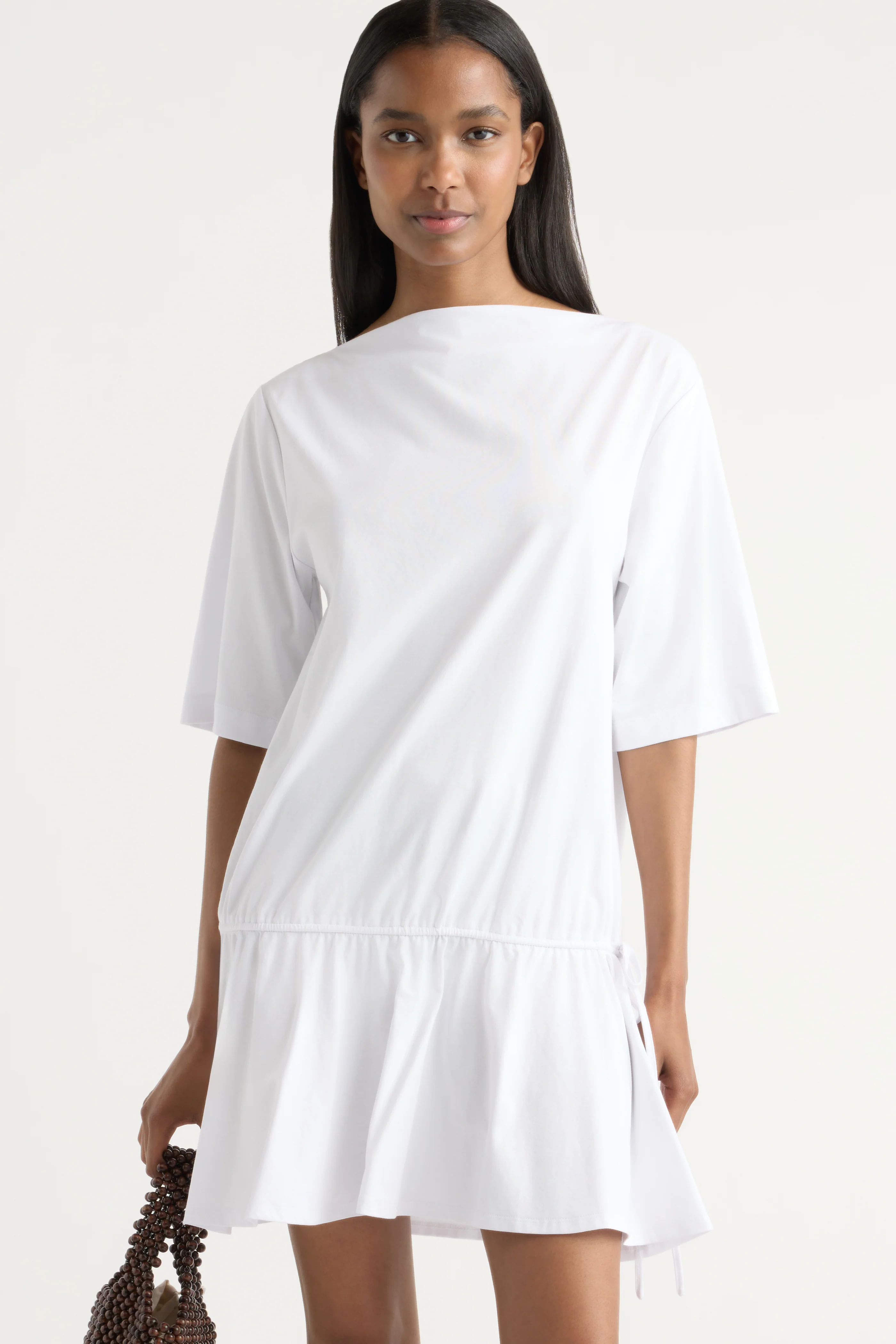 Caro Cinchable T-Shirt Dress - Image 5