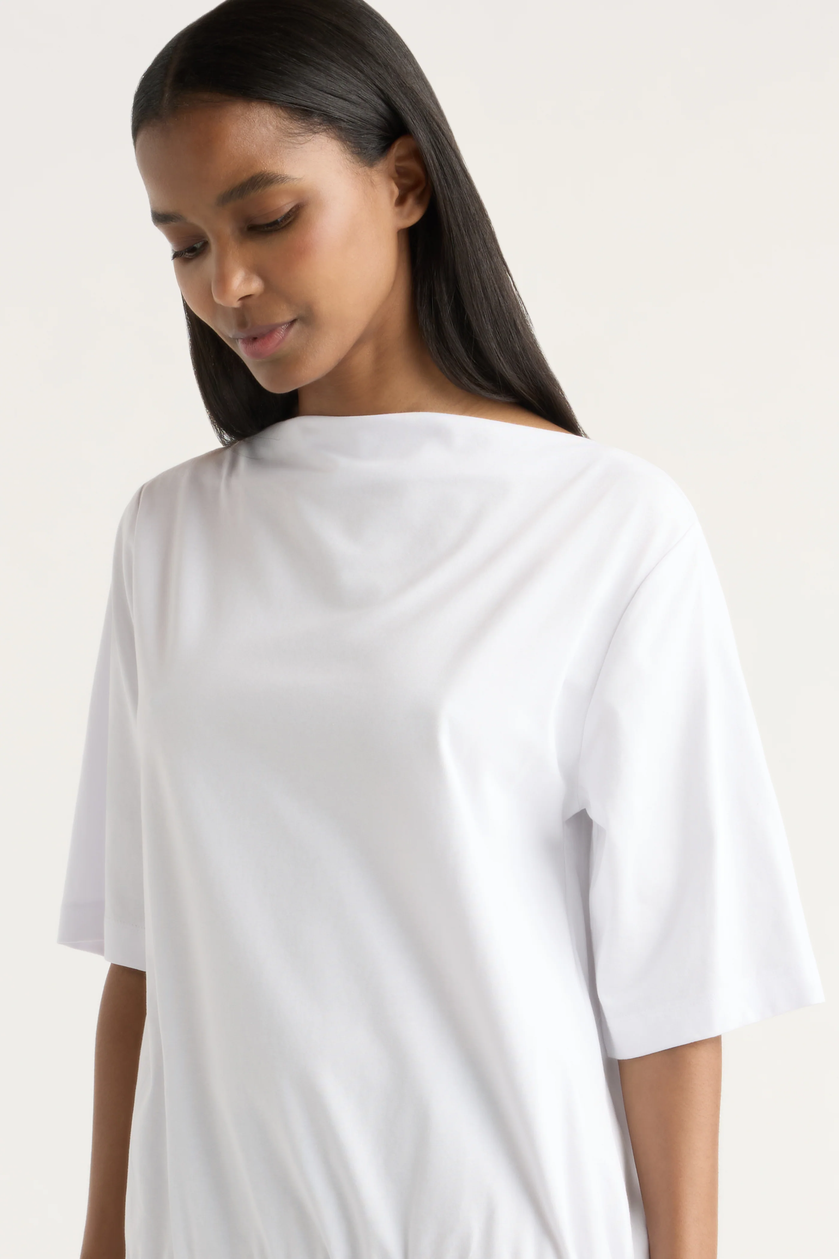 Caro Cinchable T-Shirt Dress - Image 6