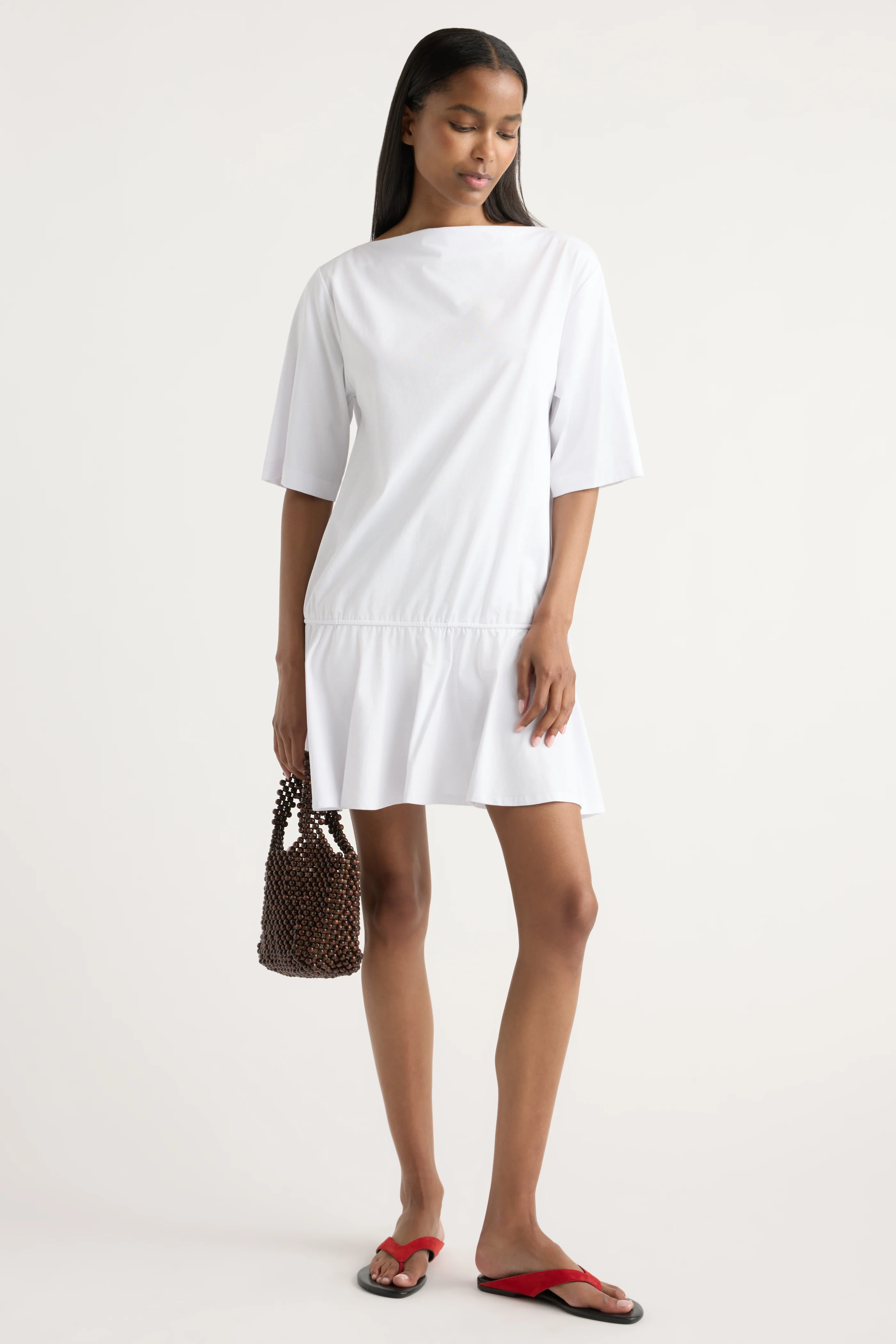 Caro Cinchable T-Shirt Dress - Image 7