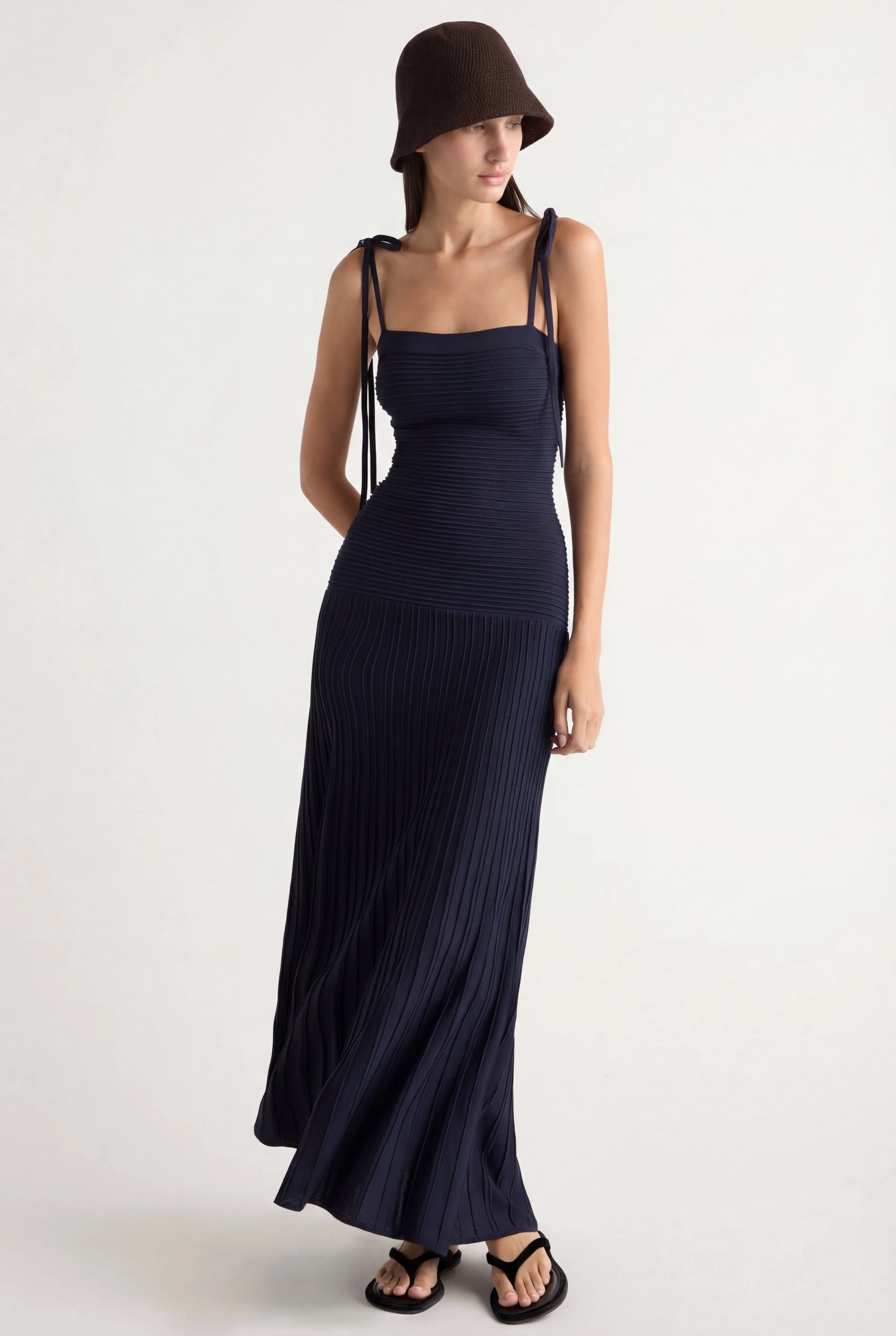 Chan Ottoman-Knit Dress - Image 7