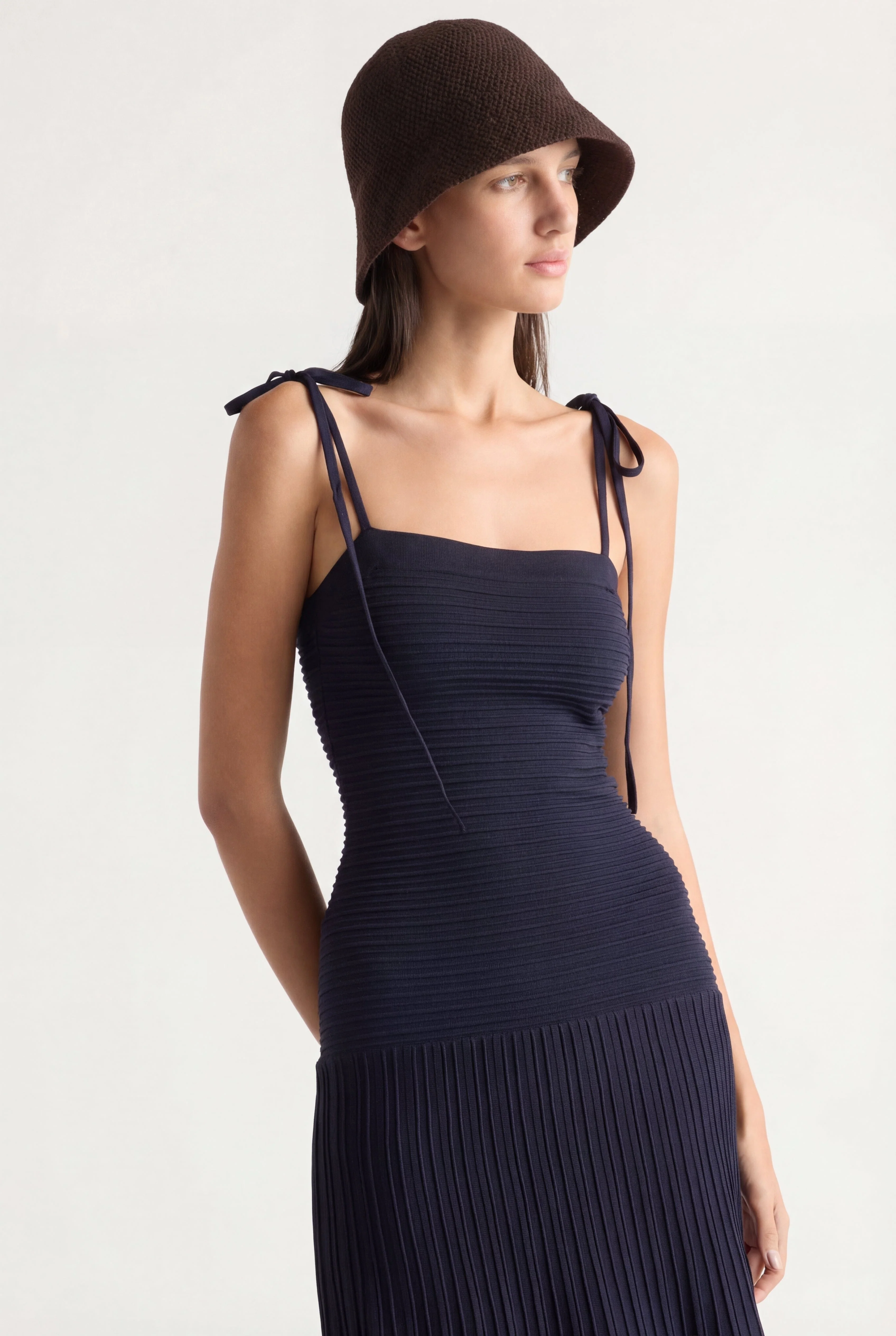 Chan Ottoman-Knit Dress - Image 8