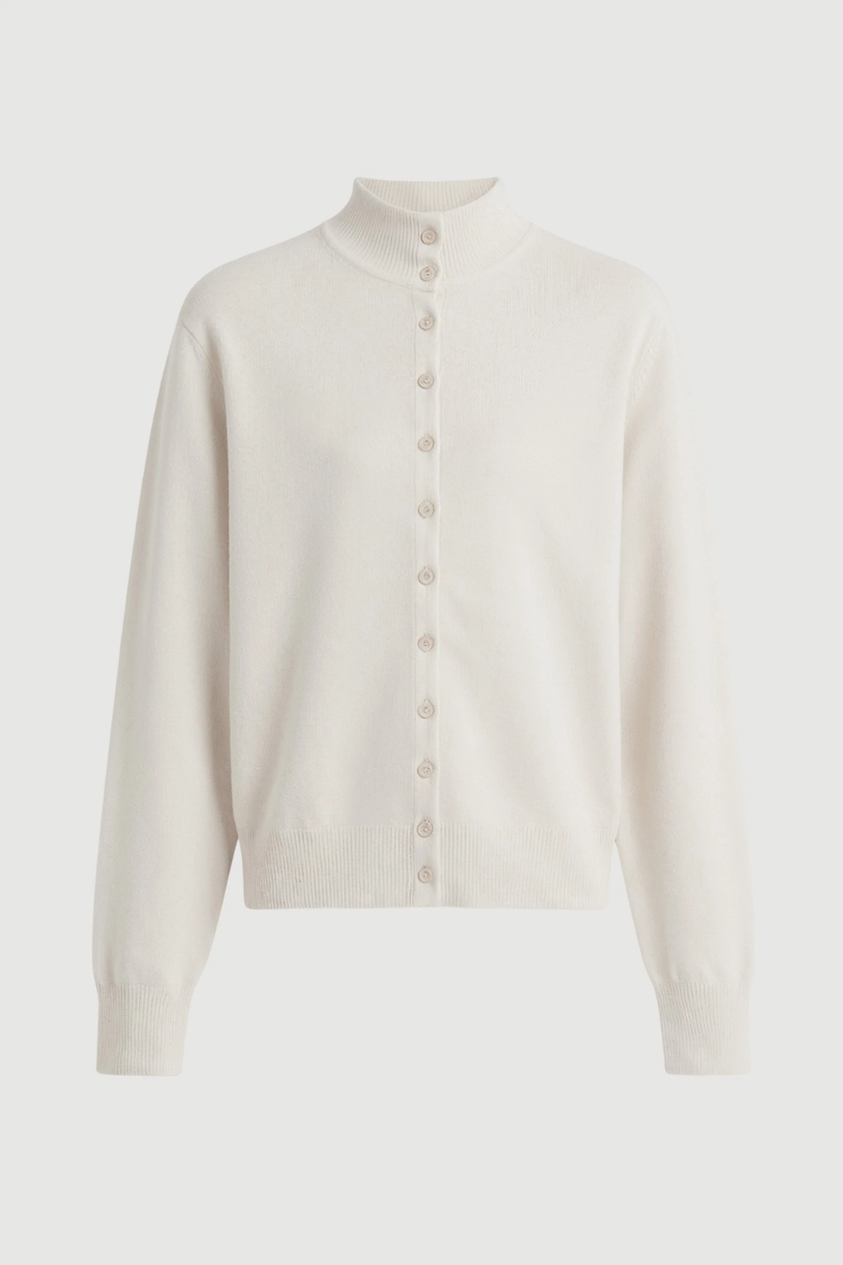 Charlee Lightweight Wool Button Cardigan - Image 11