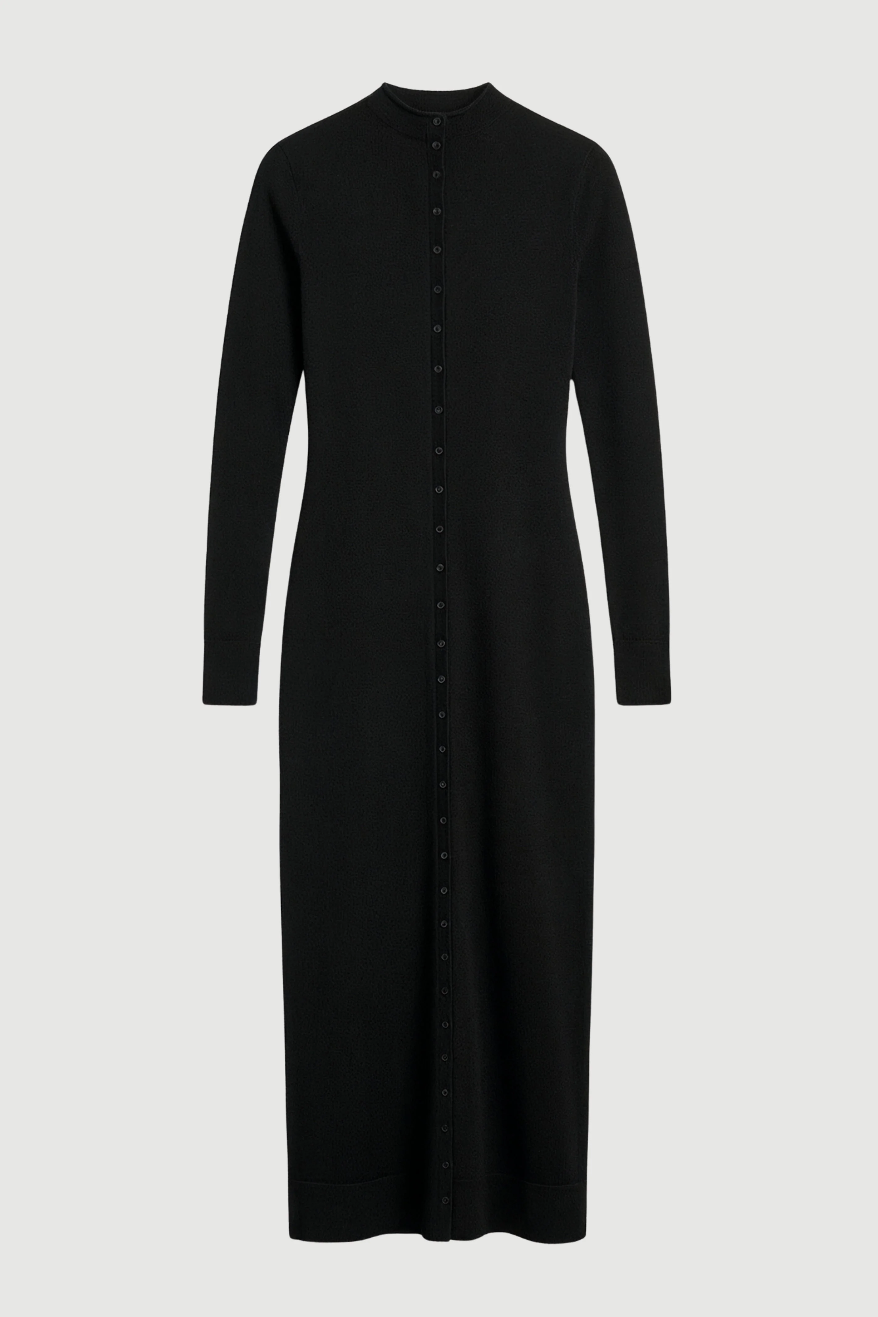 Charu Wool Button Maxi Dress - Image 9