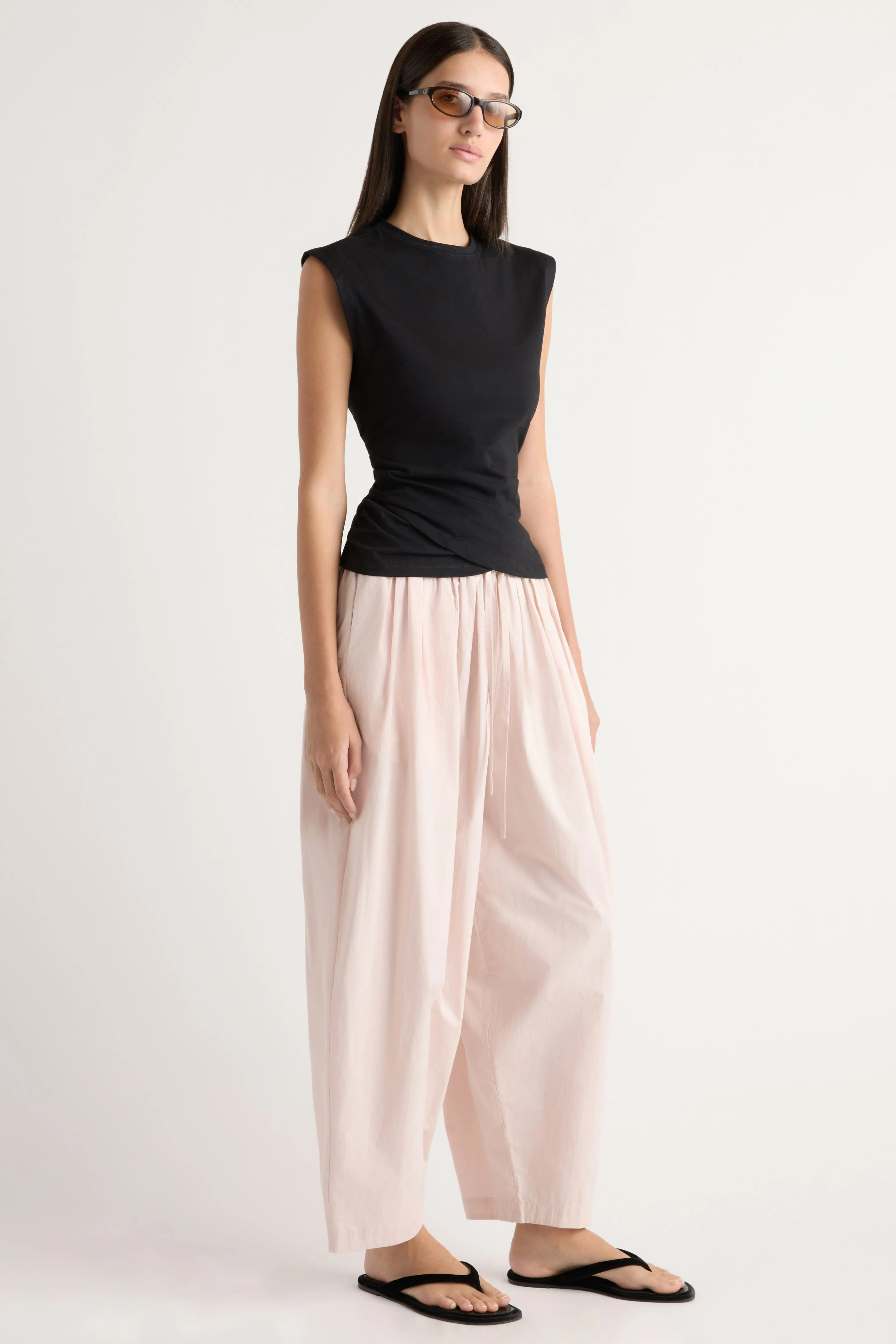 Dalma Wide-Leg Balloon Pant - Image 4