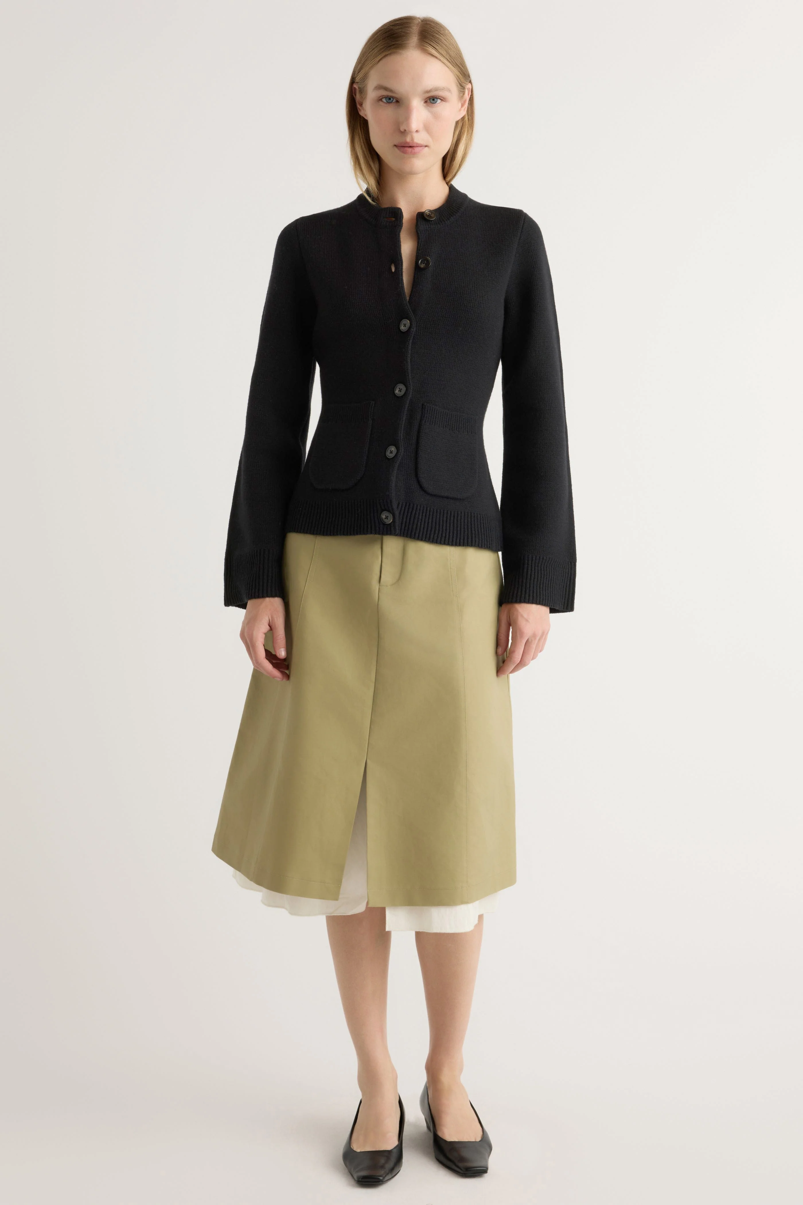 Eames Organic Cotton-Wool Cardigan - Image 3
