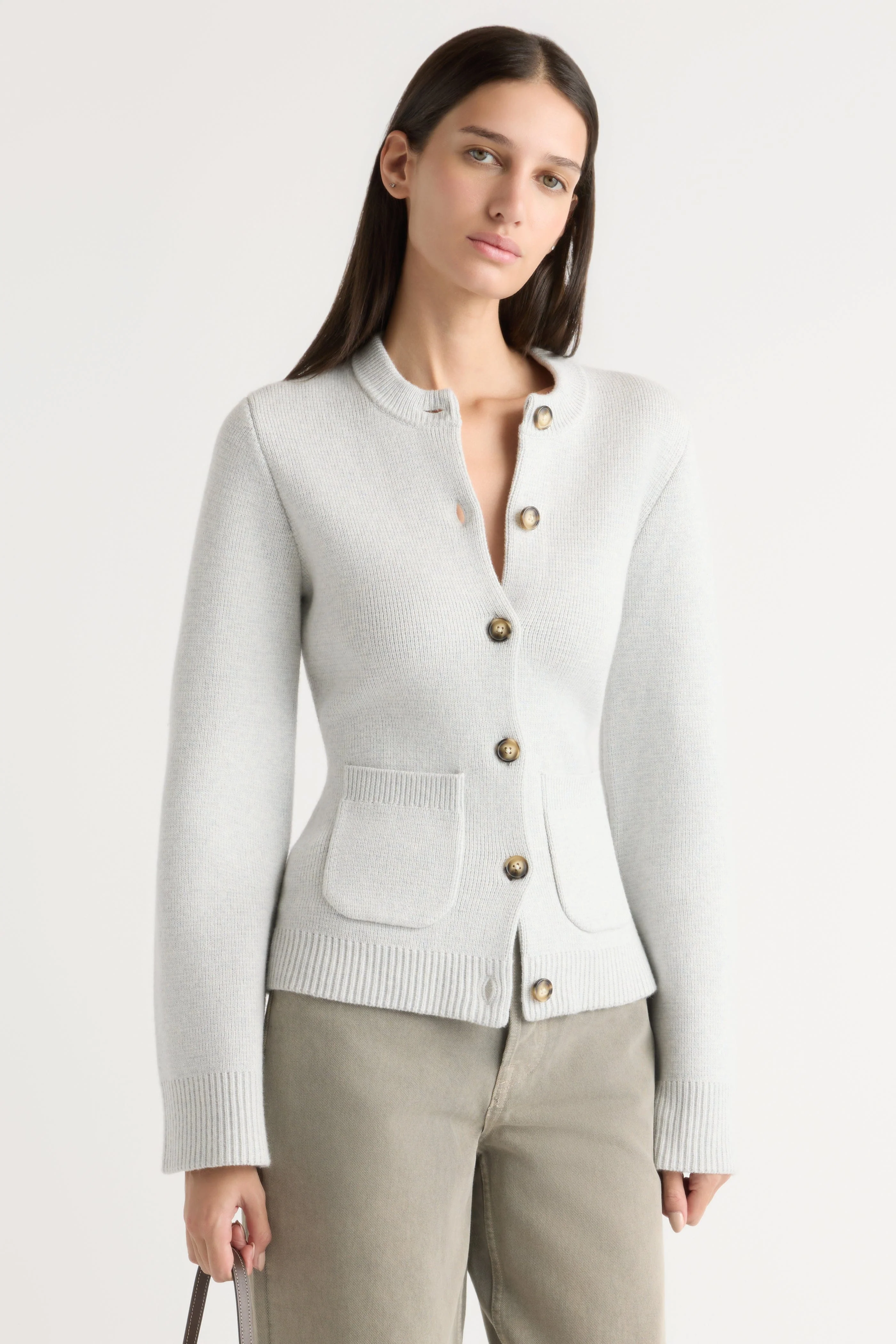 Eames Organic Cotton-Wool Cardigan - Image 2