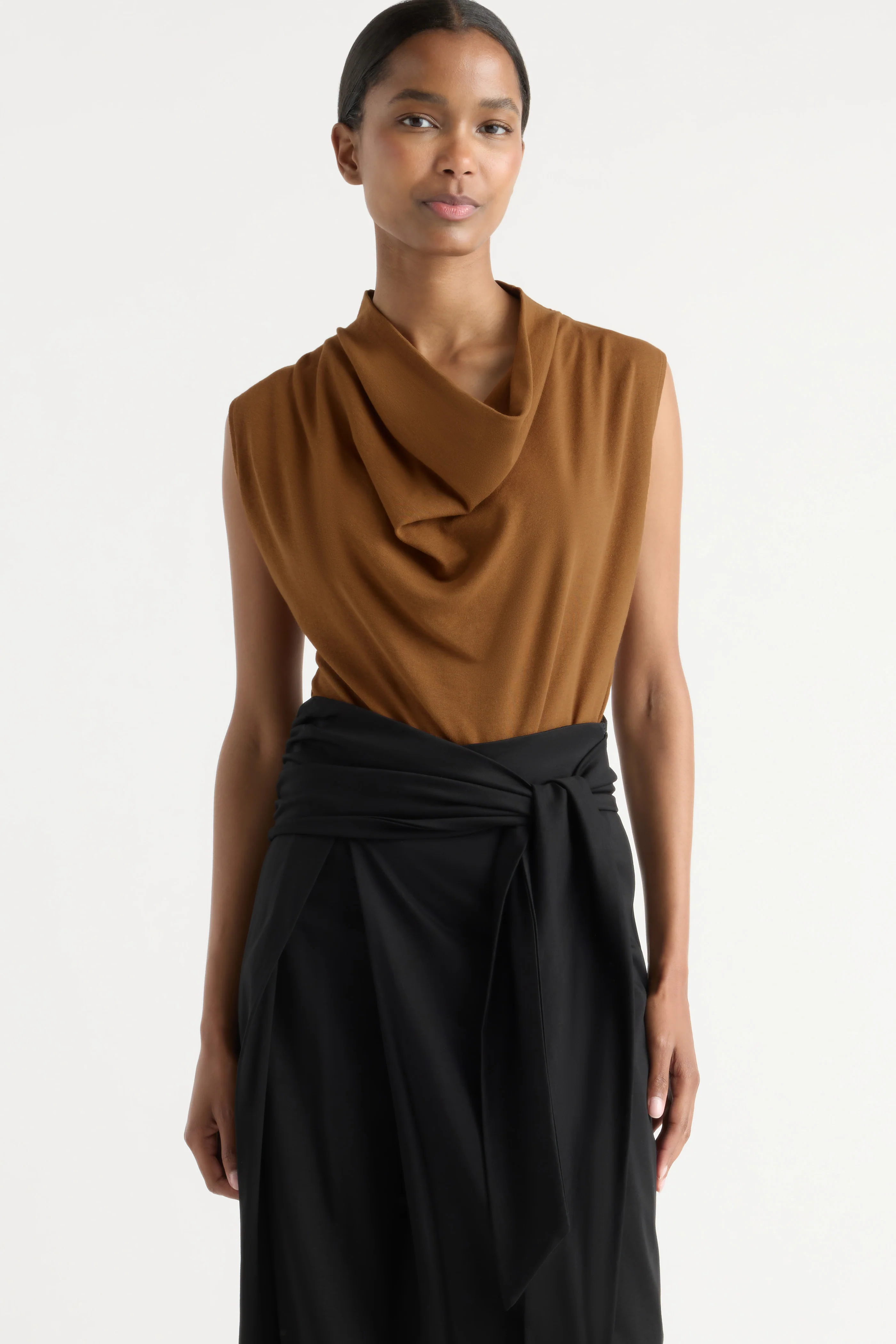 Elke Tie-Waist Maxi Skirt - Image 3