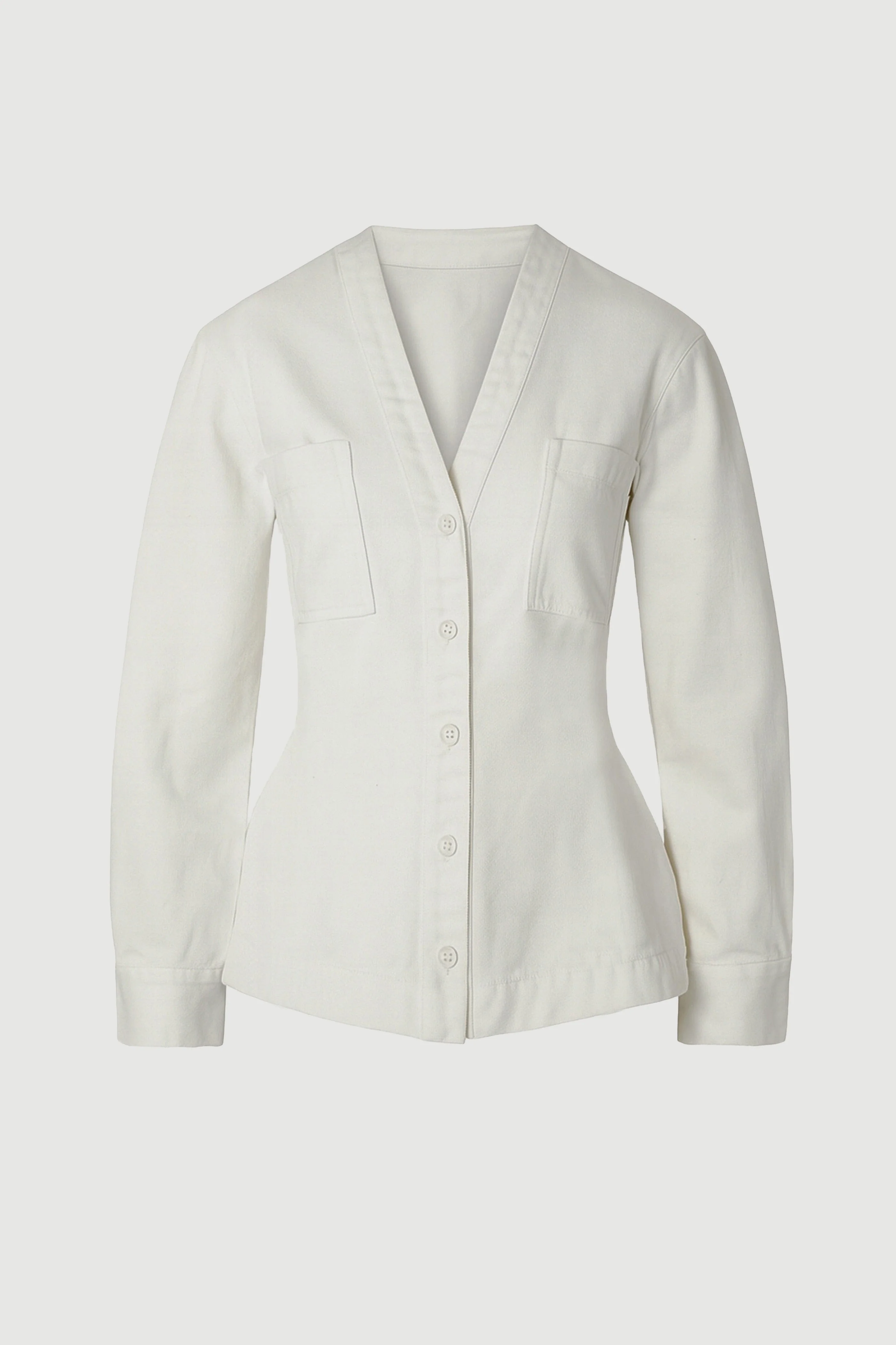 Emmett Cinch-Waist Denim Jacket - Image 8