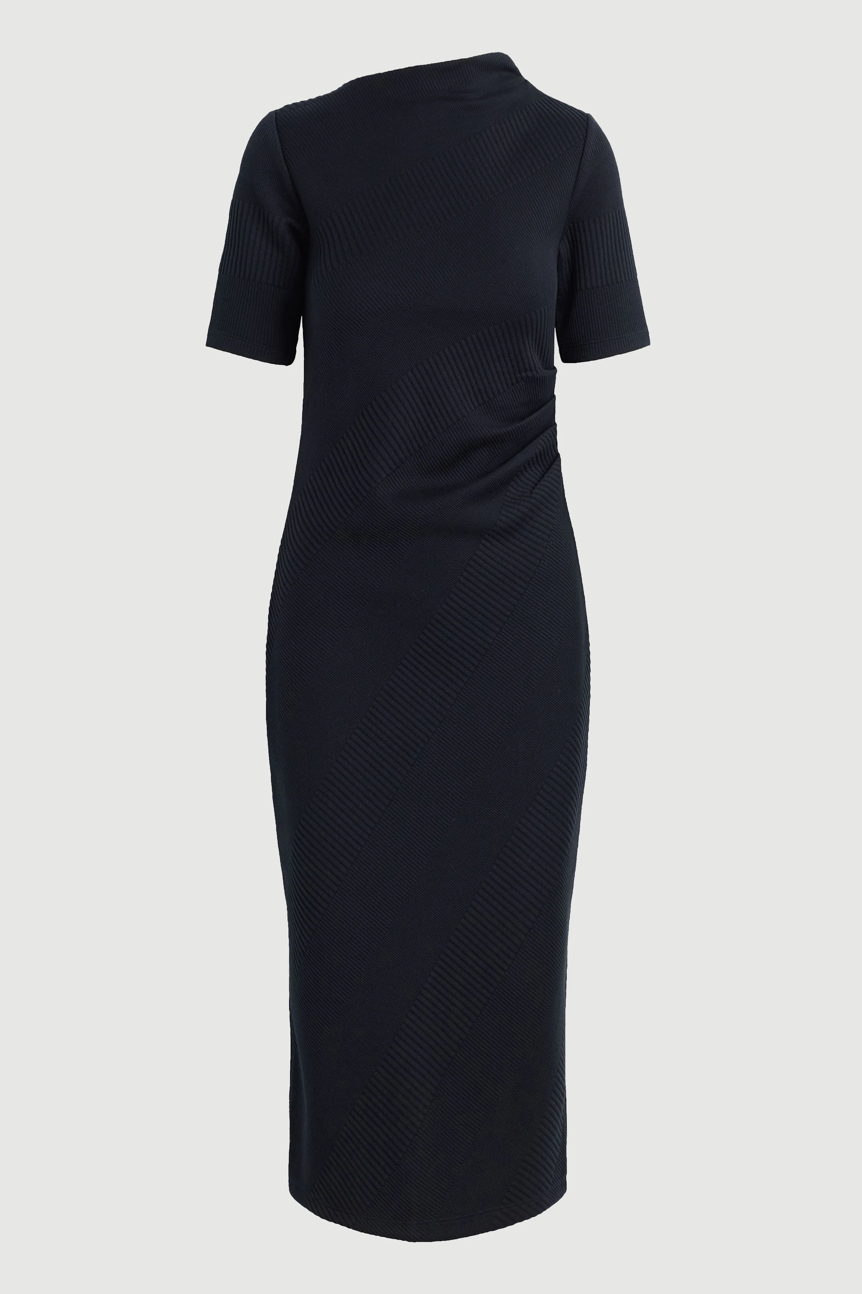 Evie Ribbed-Knit Jersey Dress - Image 11