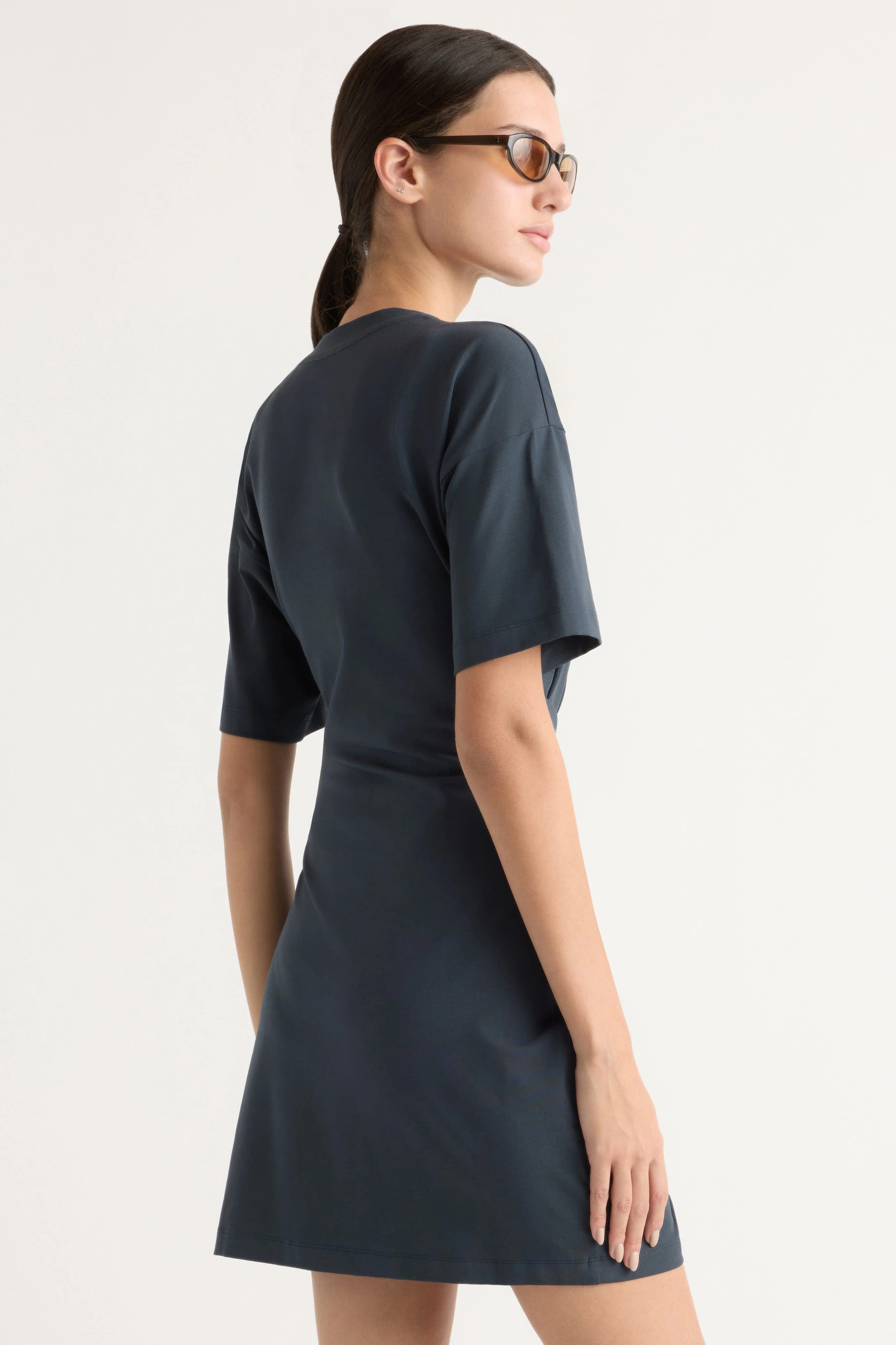 Fallon Organic Cotton T-Shirt Wrap Dress - Image 7