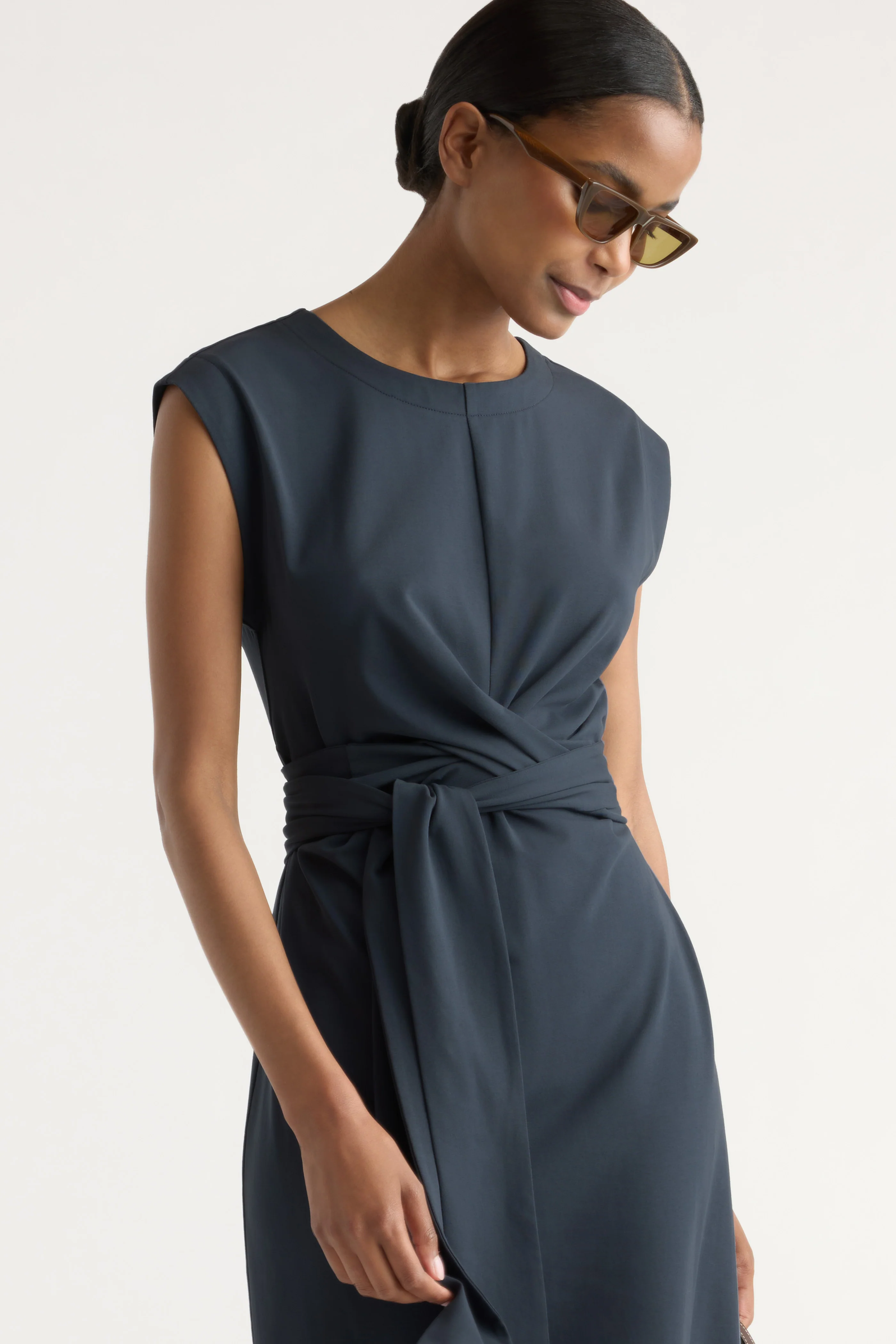 Fei Tie-Front Organic Cotton Dress - Image 3