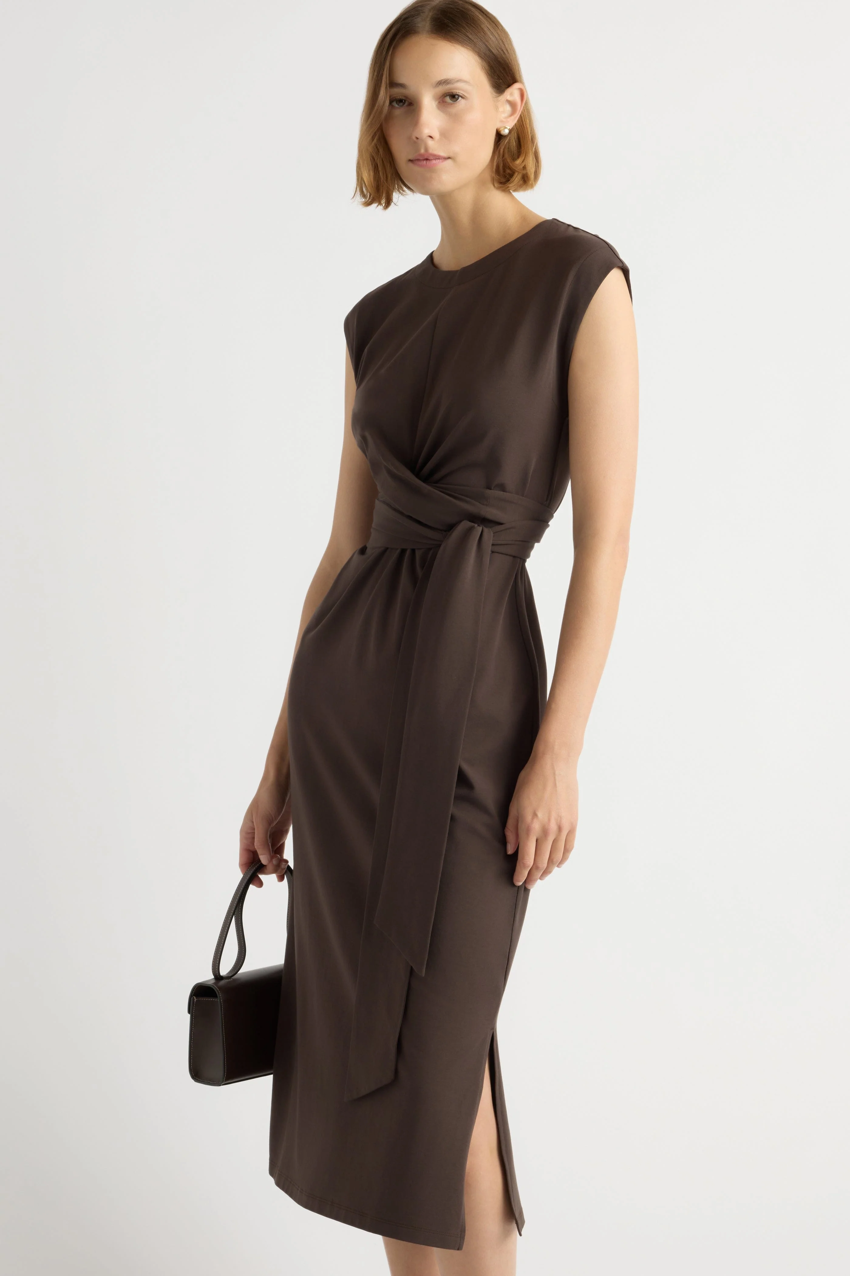 Fei Tie-Front Organic Cotton Dress - Image 3