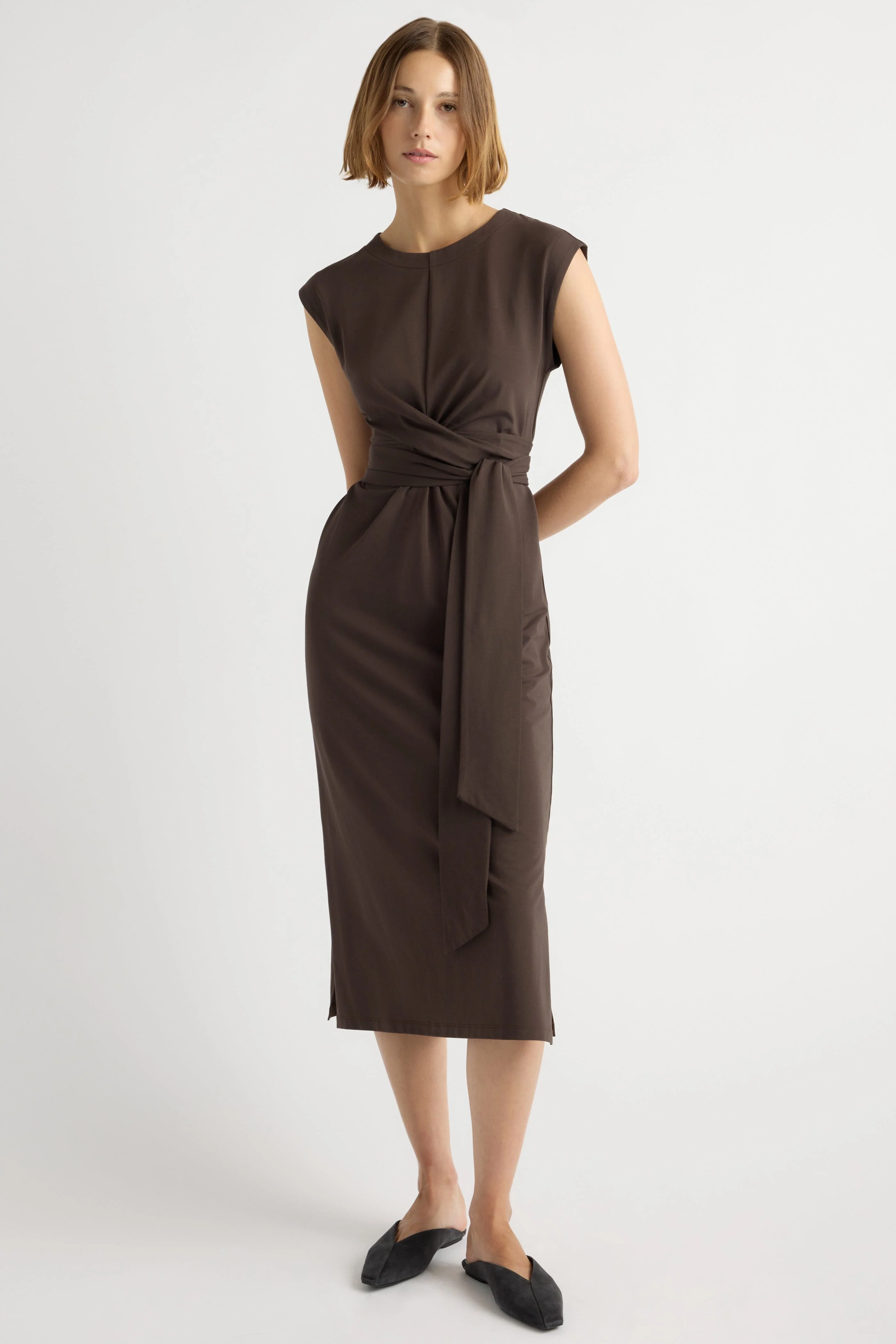 Fei Tie-Front Organic Cotton Dress - Image 4