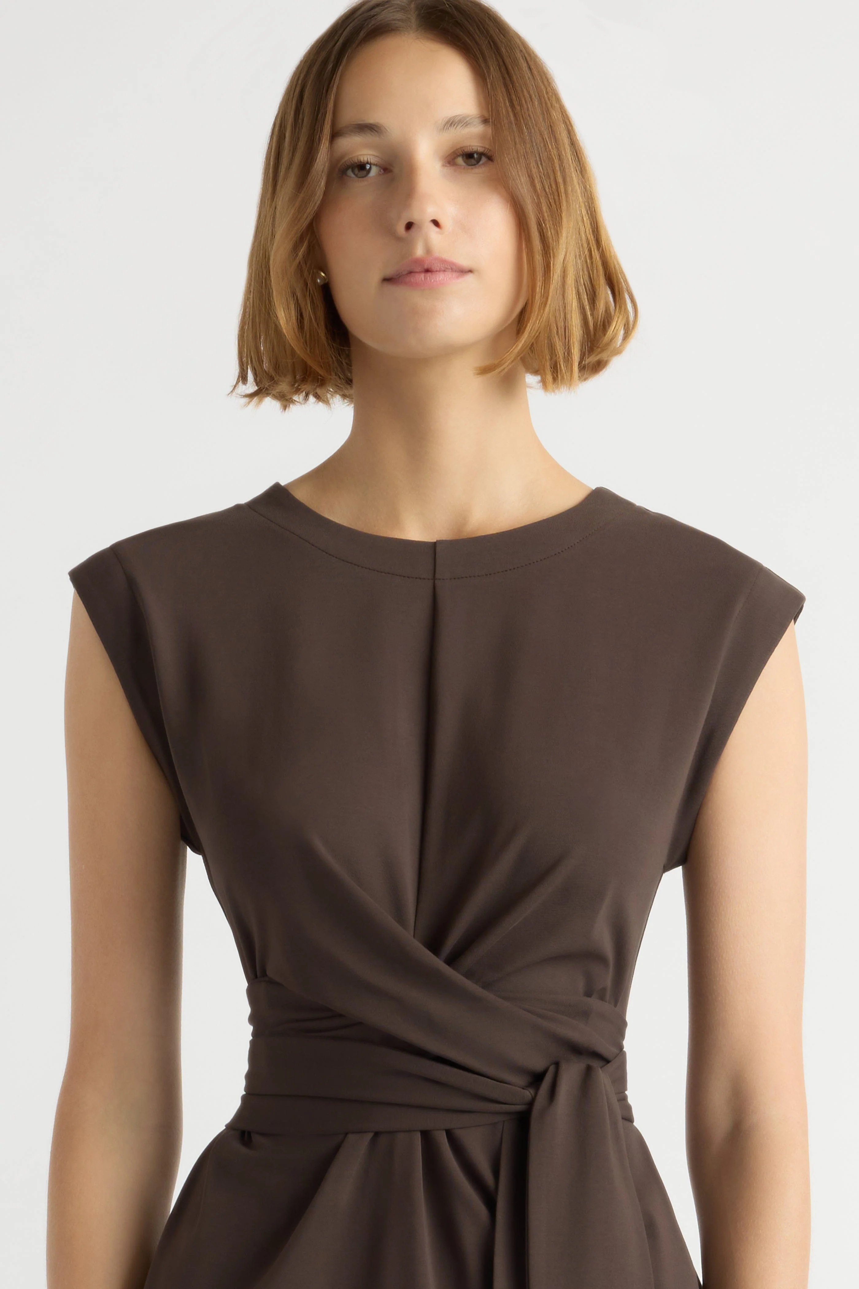 Fei Tie-Front Organic Cotton Dress - Image 5