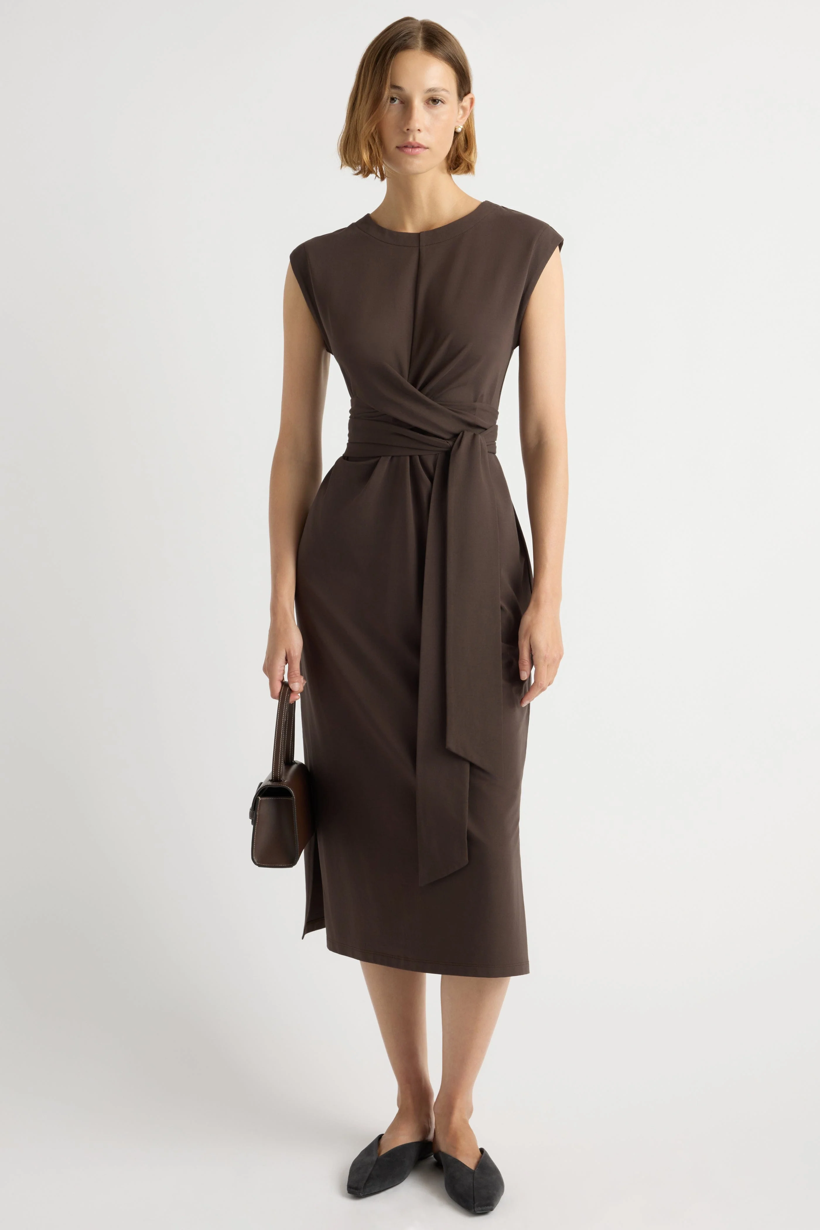 Fei Tie-Front Organic Cotton Dress - Image 6
