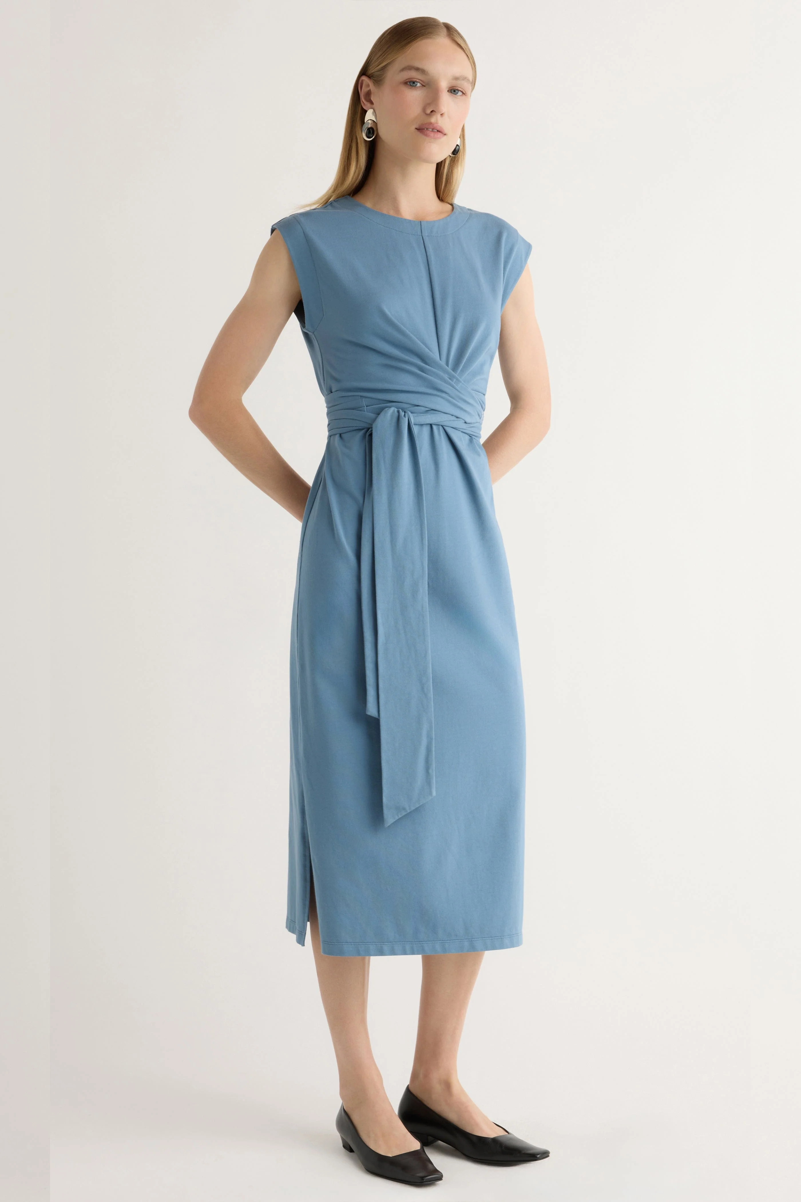 Fei Tie-Front Organic Cotton Dress - Image 5