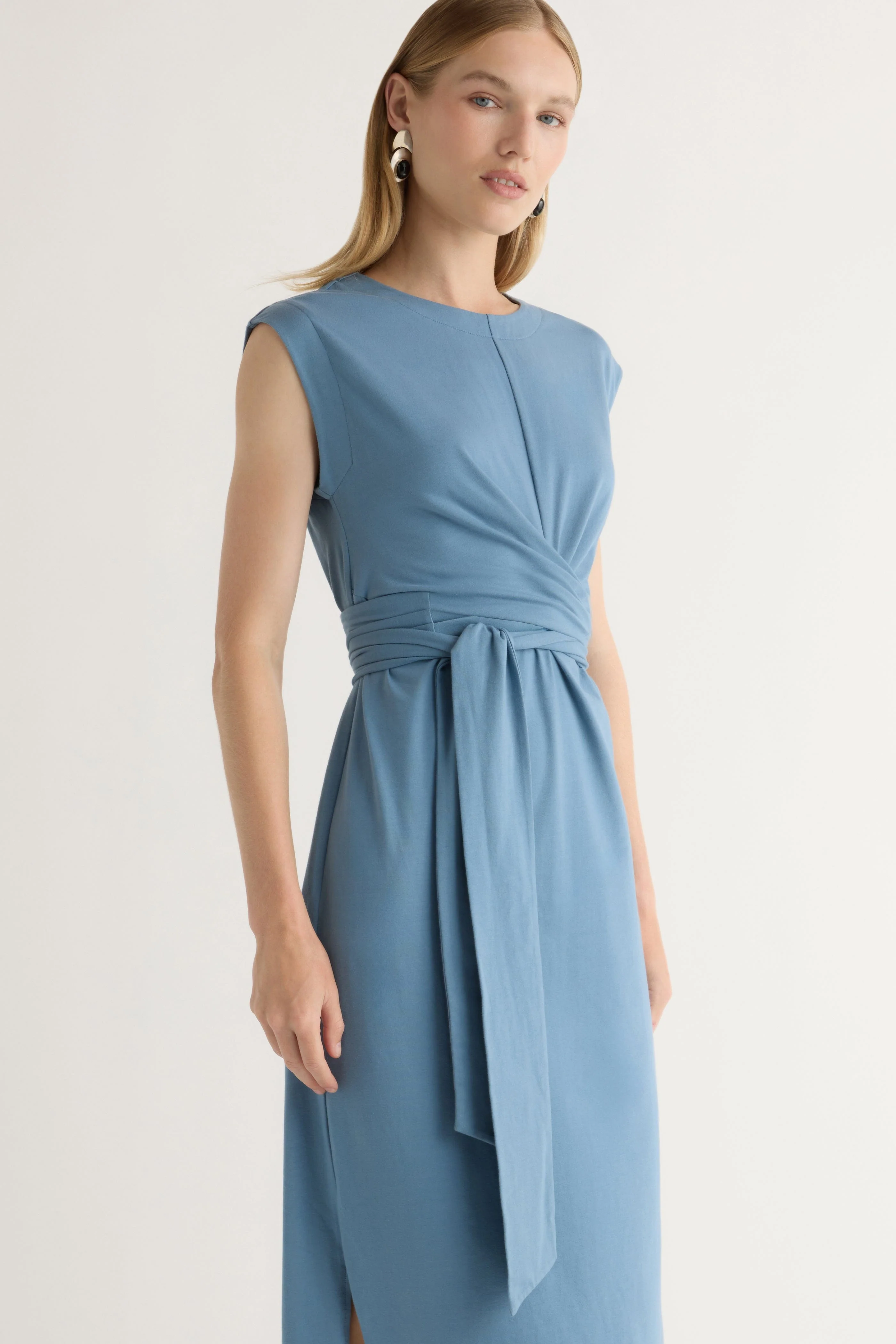 Fei Tie-Front Organic Cotton Dress - Image 6