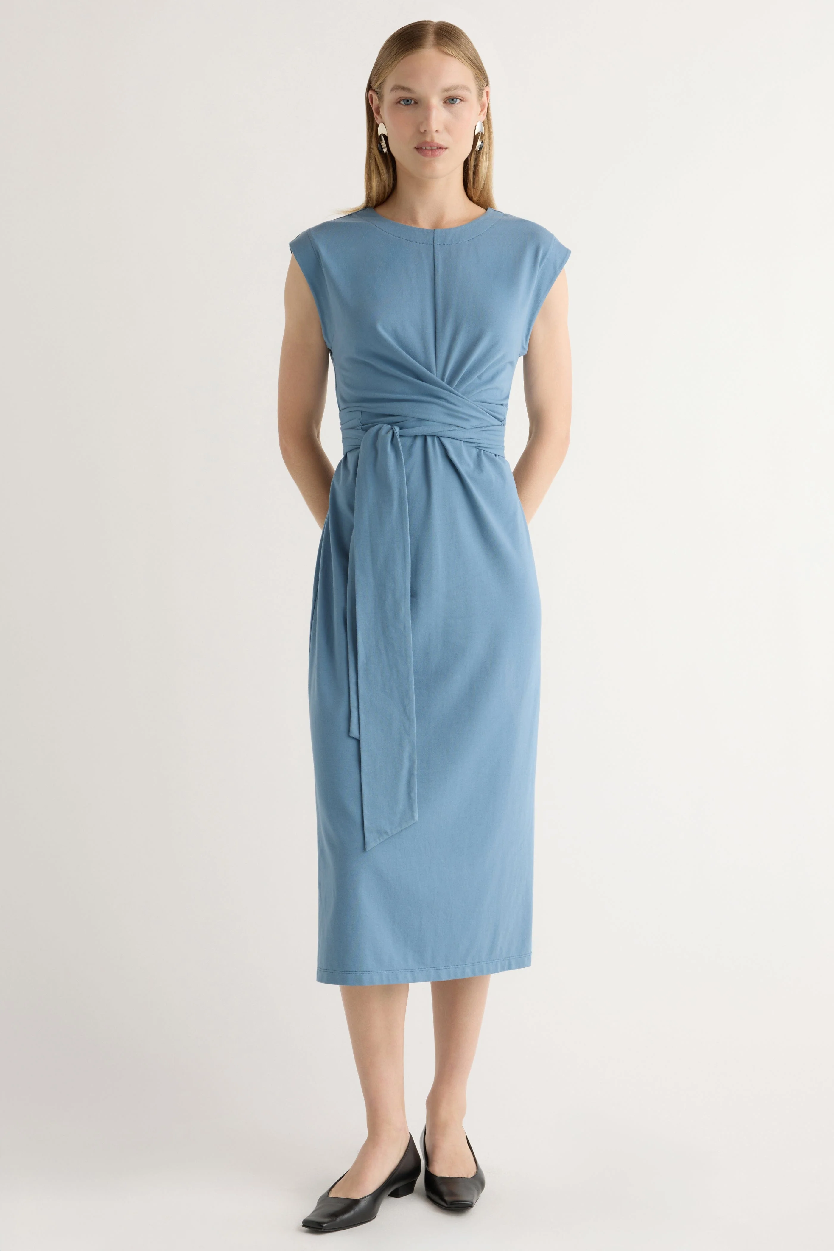 Fei Tie-Front Organic Cotton Dress - Image 7
