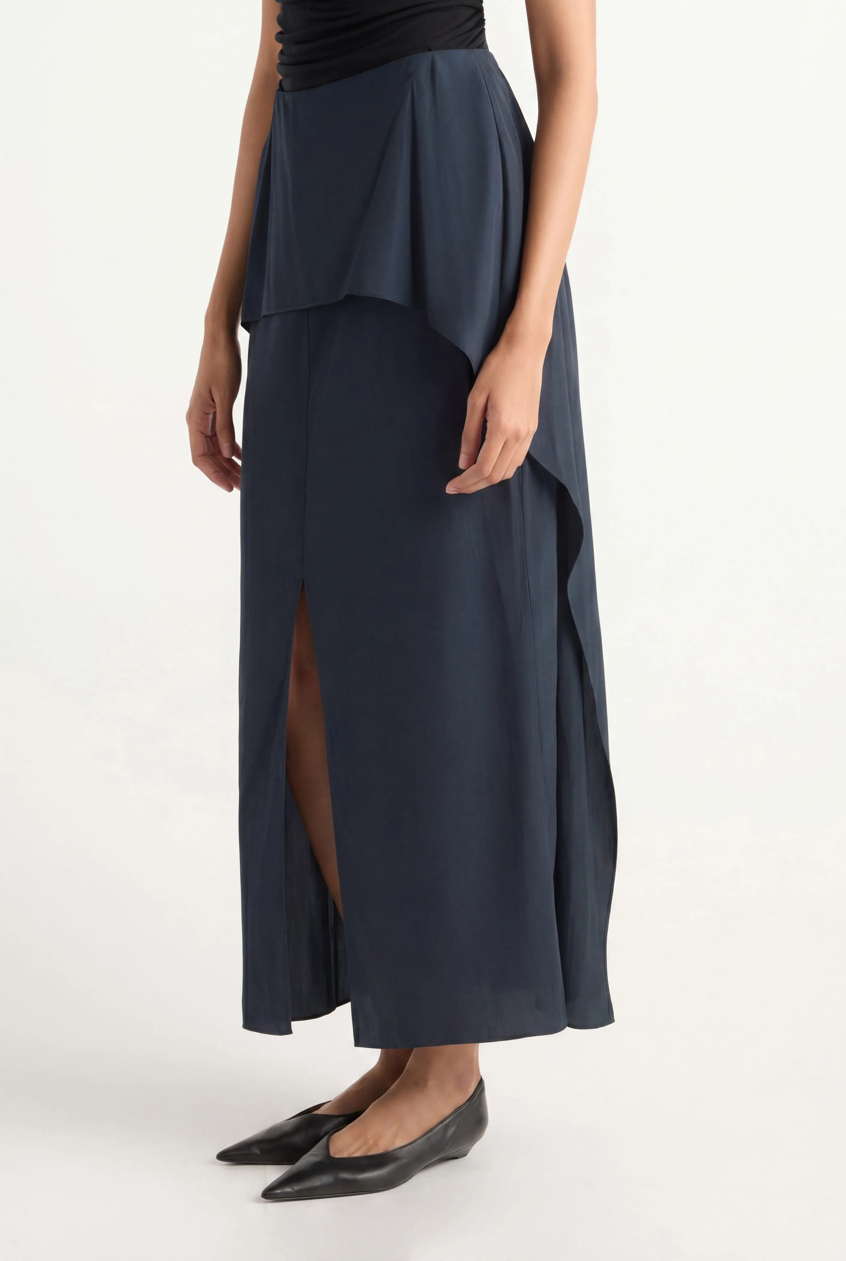 Fleur Layered Maxi Skirt - Image 3