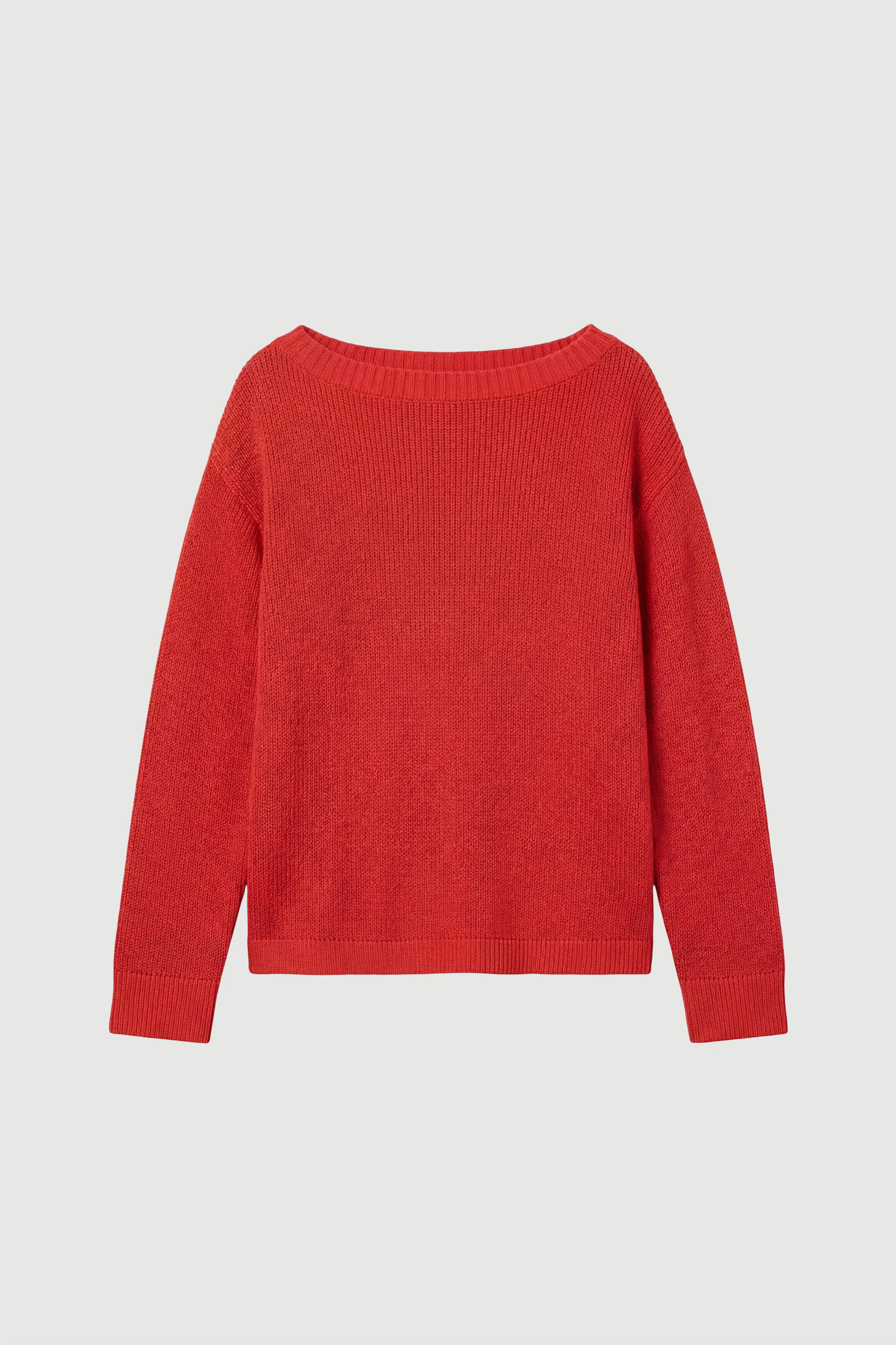 Isabel Open-Knit Boat-Neck Sweater - Image 8