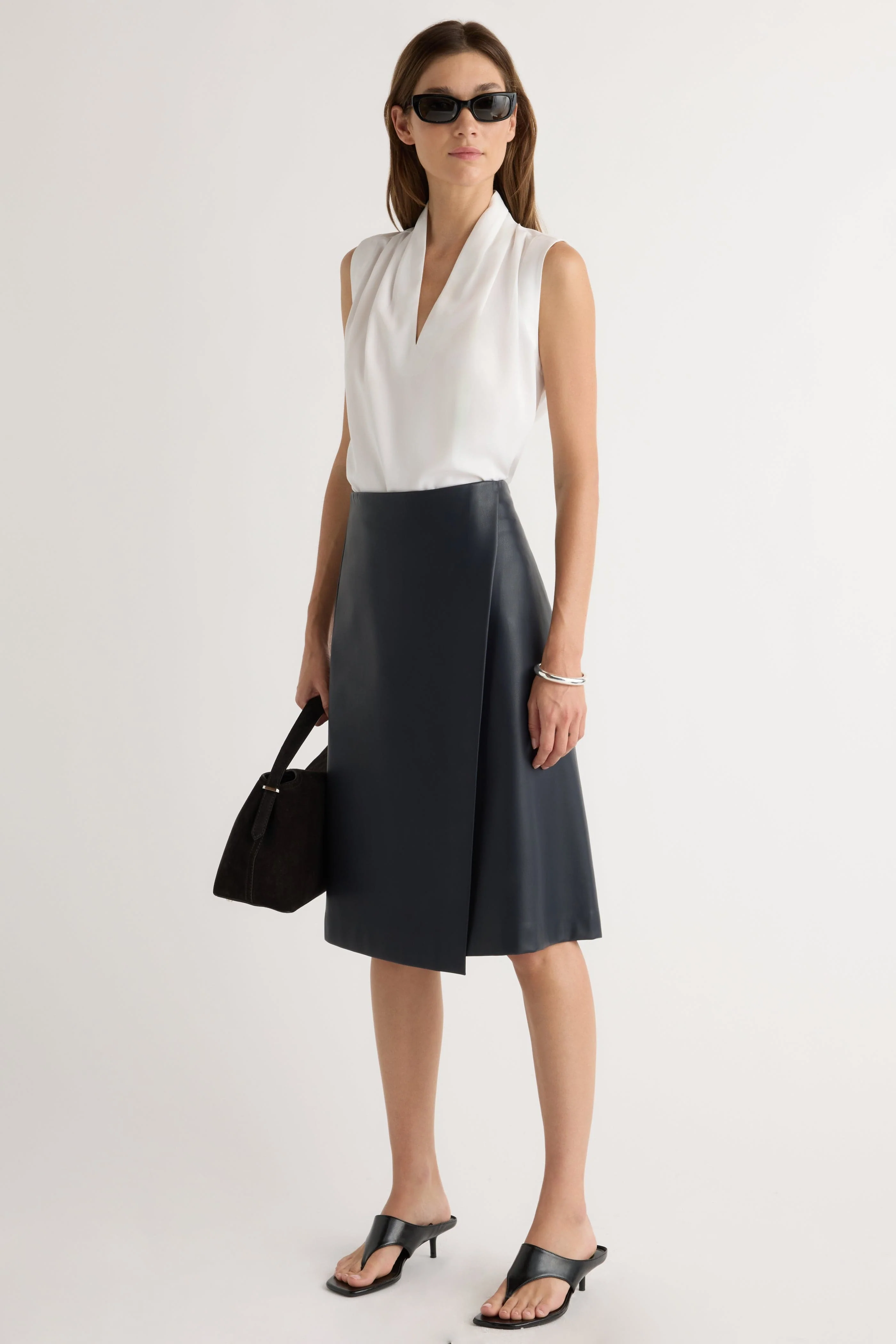 Jae V-Neck Sleeveless Blouse - Image 8