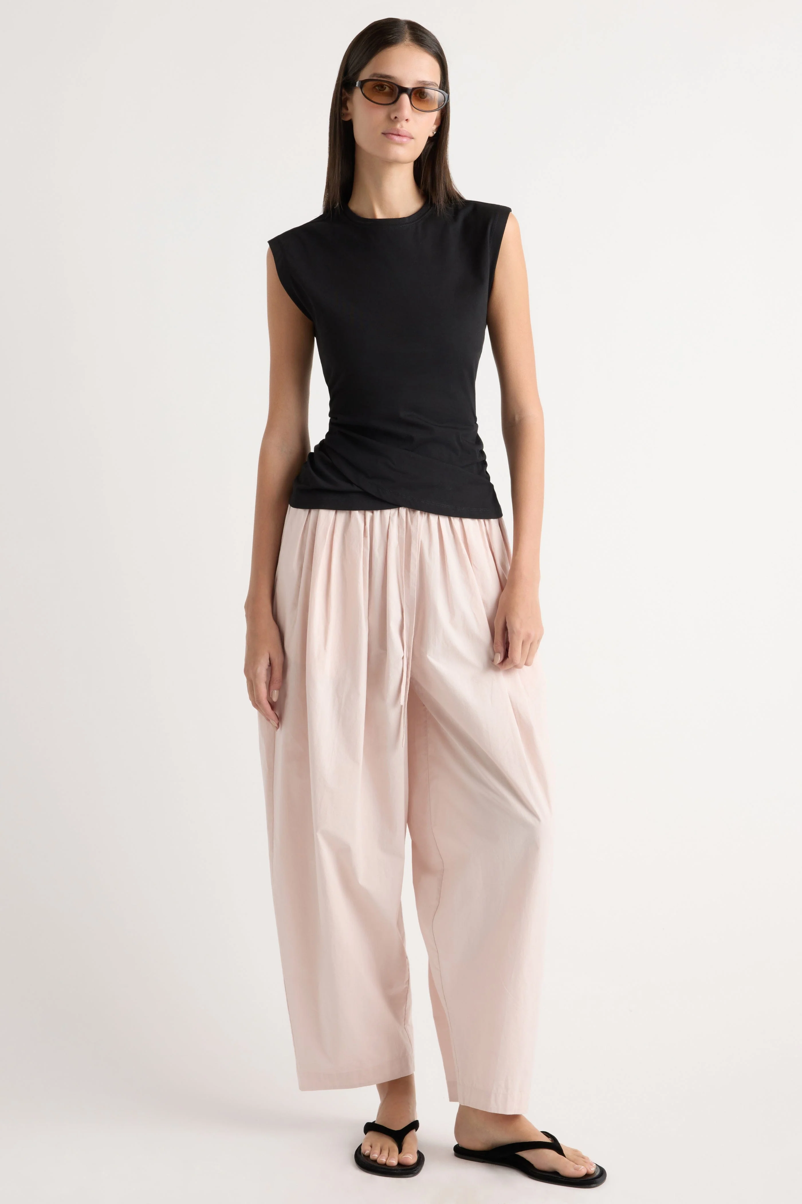 Jensen Front-Wrap Jersey Tee - Image 7