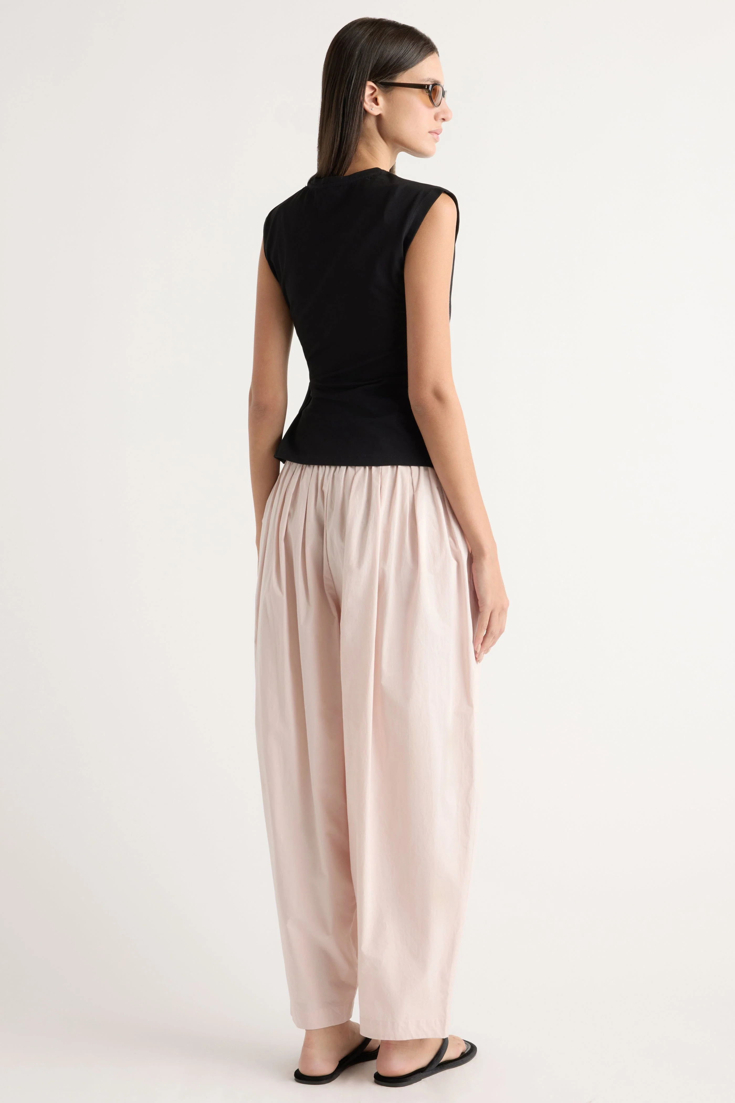 Jensen Front-Wrap Jersey Tee - Image 9