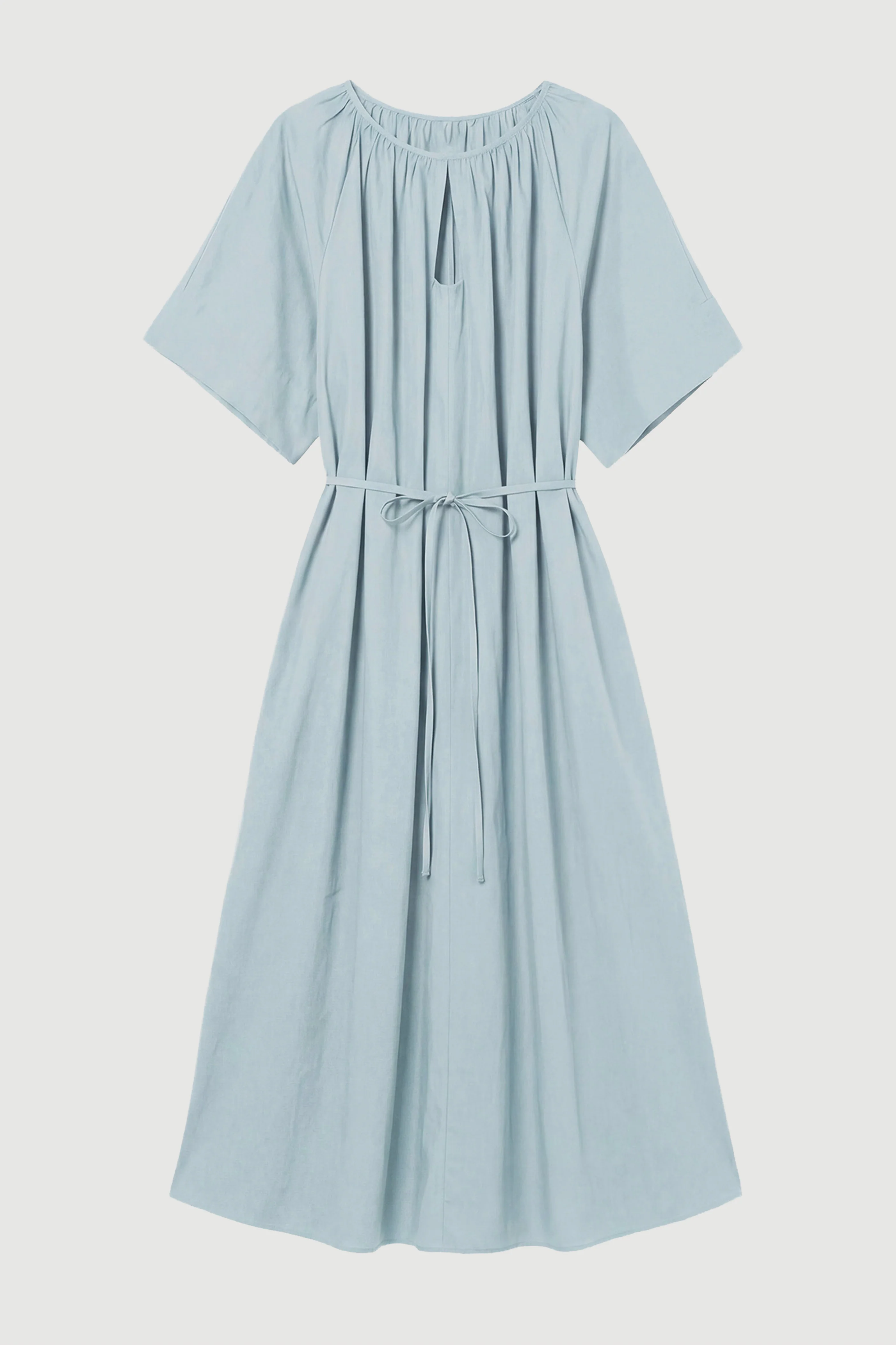 Katya Cotton Poplin Tie-Waist Dress - Image 7