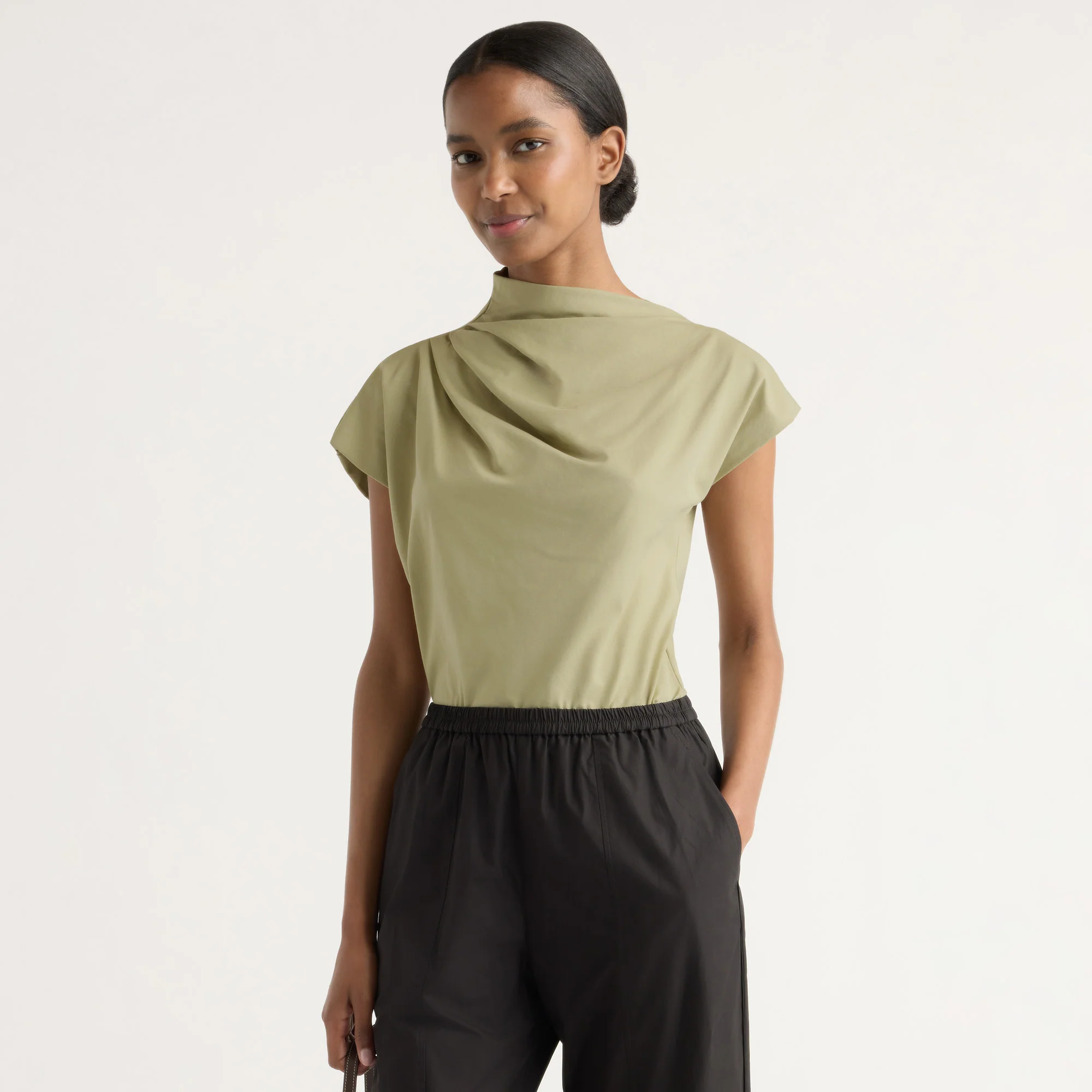 Kenny Asymmetric-Neck Tee