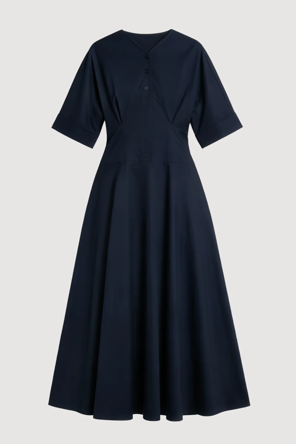 Kiko Kimono-Sleeve Cotton Dress - Image 8