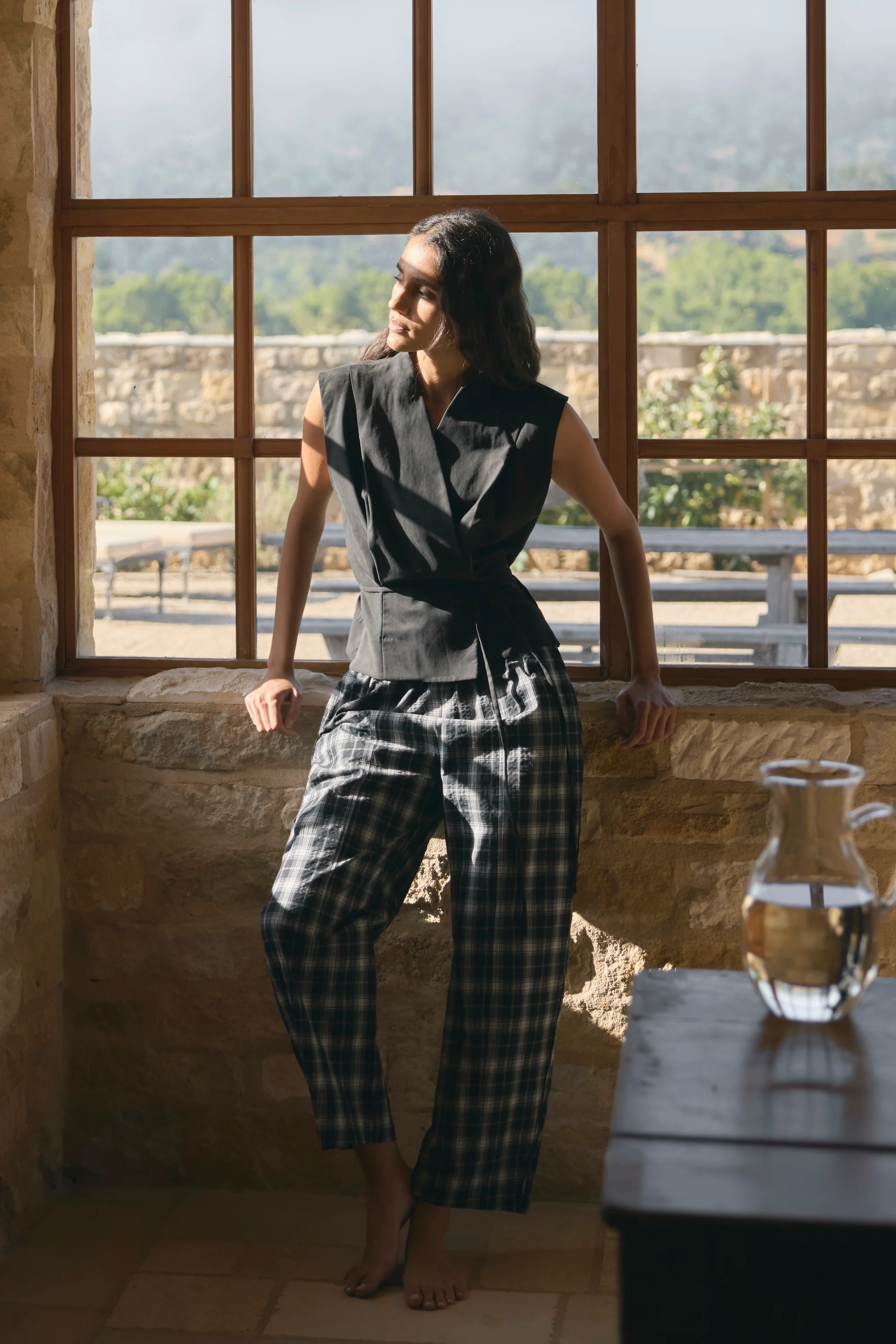 Leandra Tie-Wrap Vest - Image 8