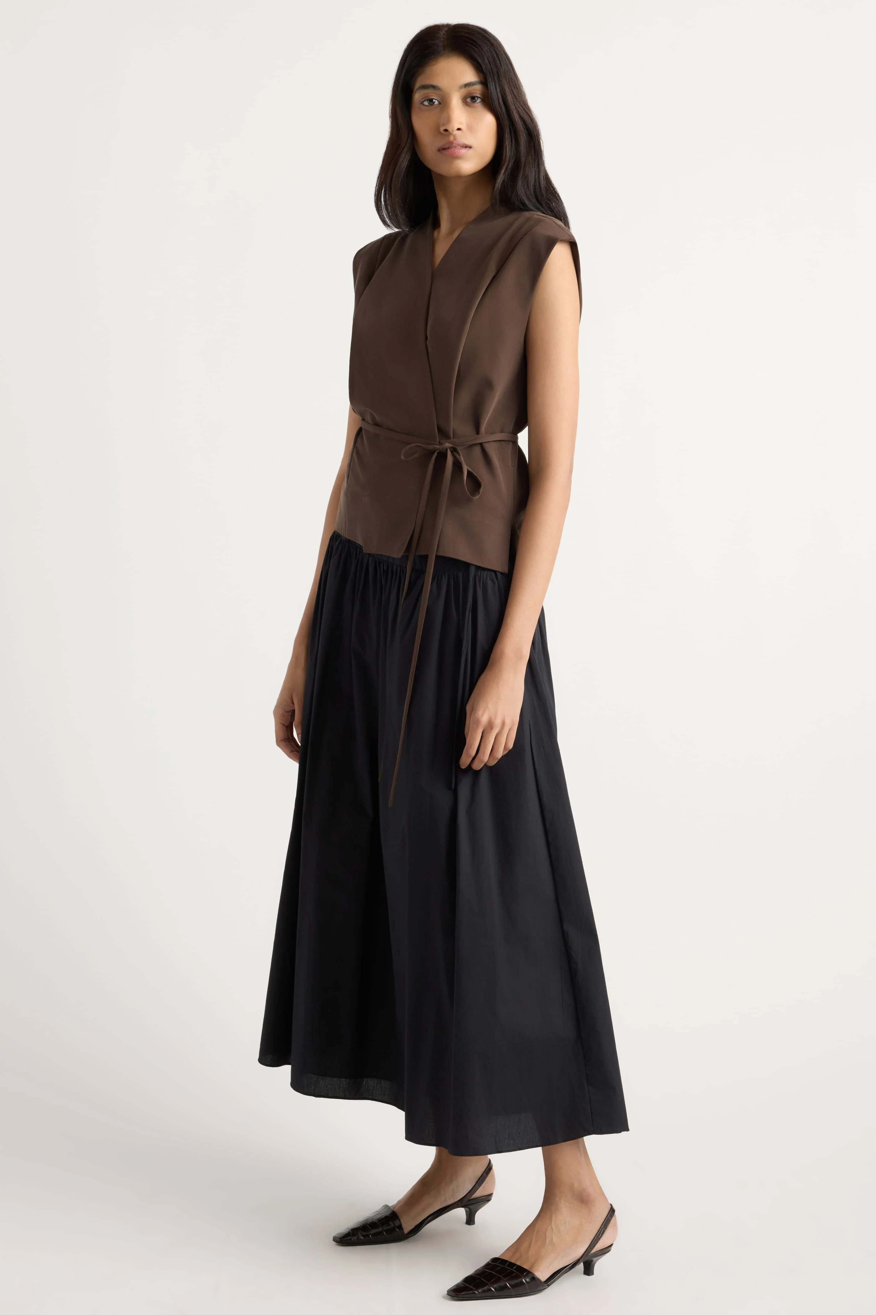 Leandra Tie-Wrap Vest - Image 7