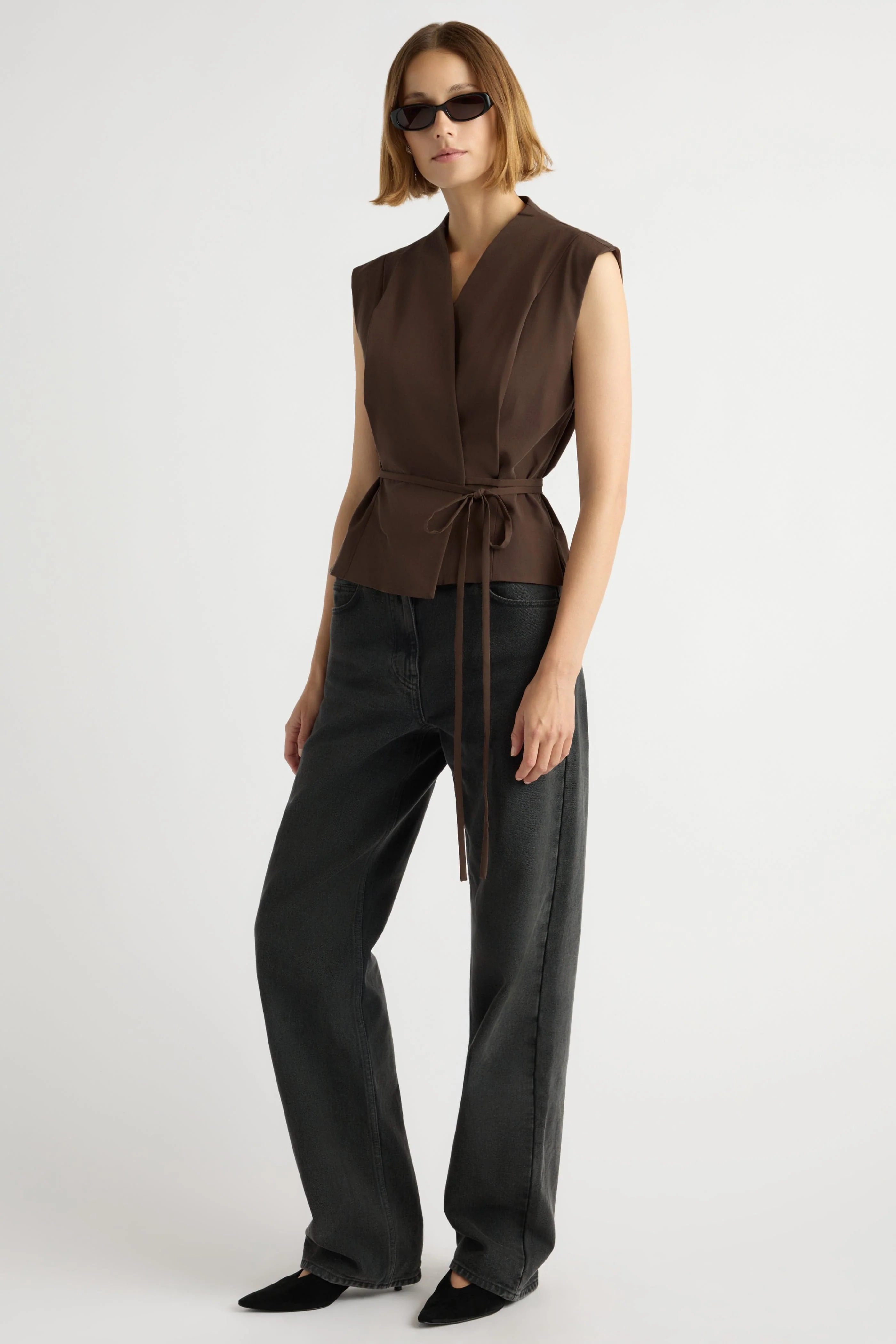 Leandra Tie-Wrap Vest - Image 9