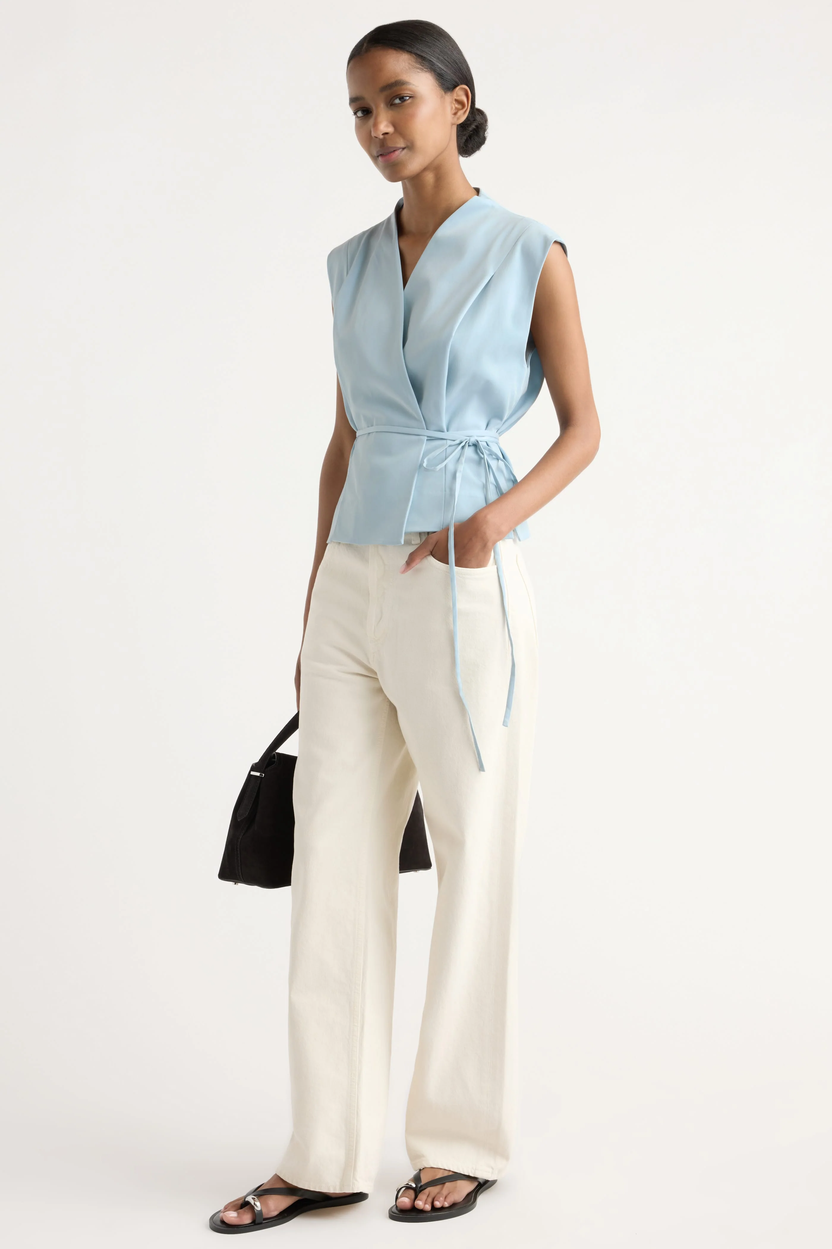 Leandra Tie-Wrap Vest - Image 5
