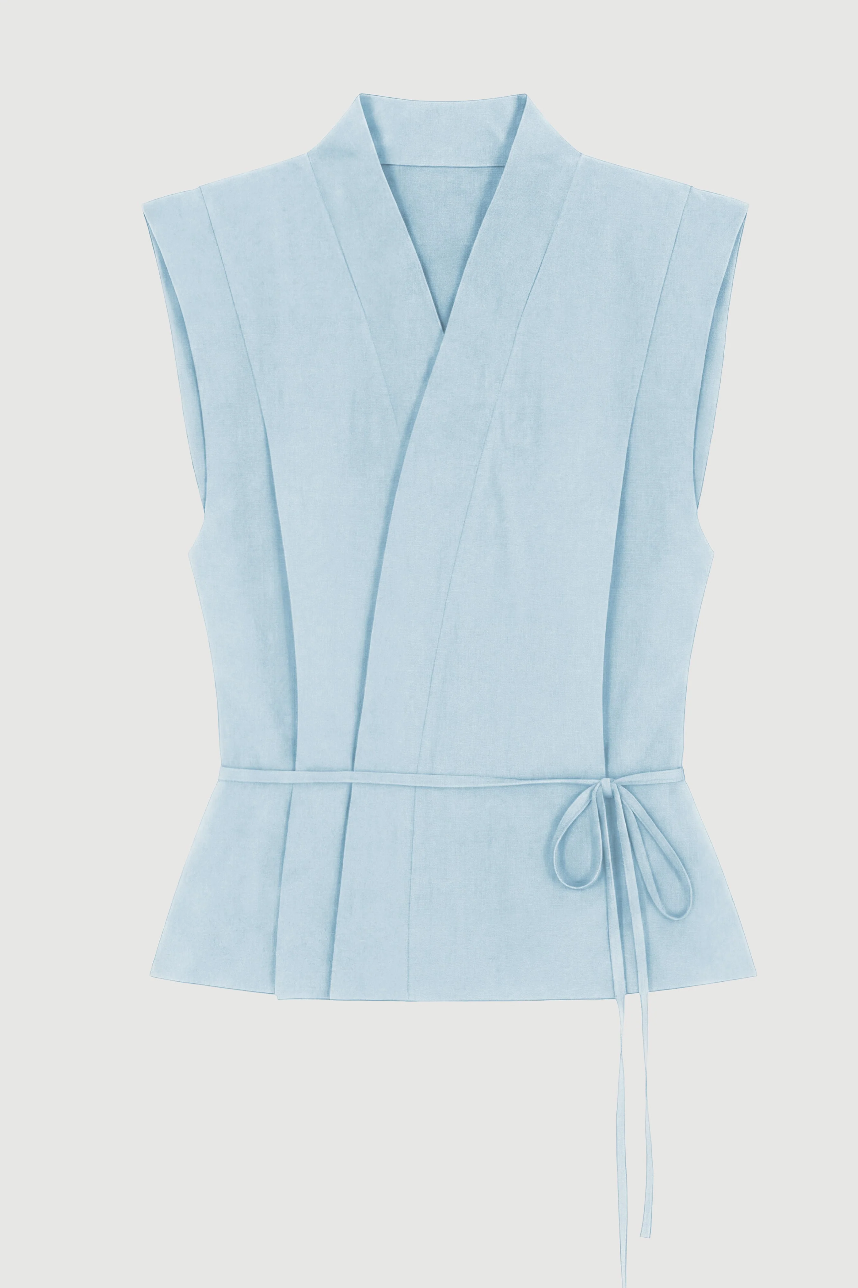 Leandra Tie-Wrap Vest - Image 7
