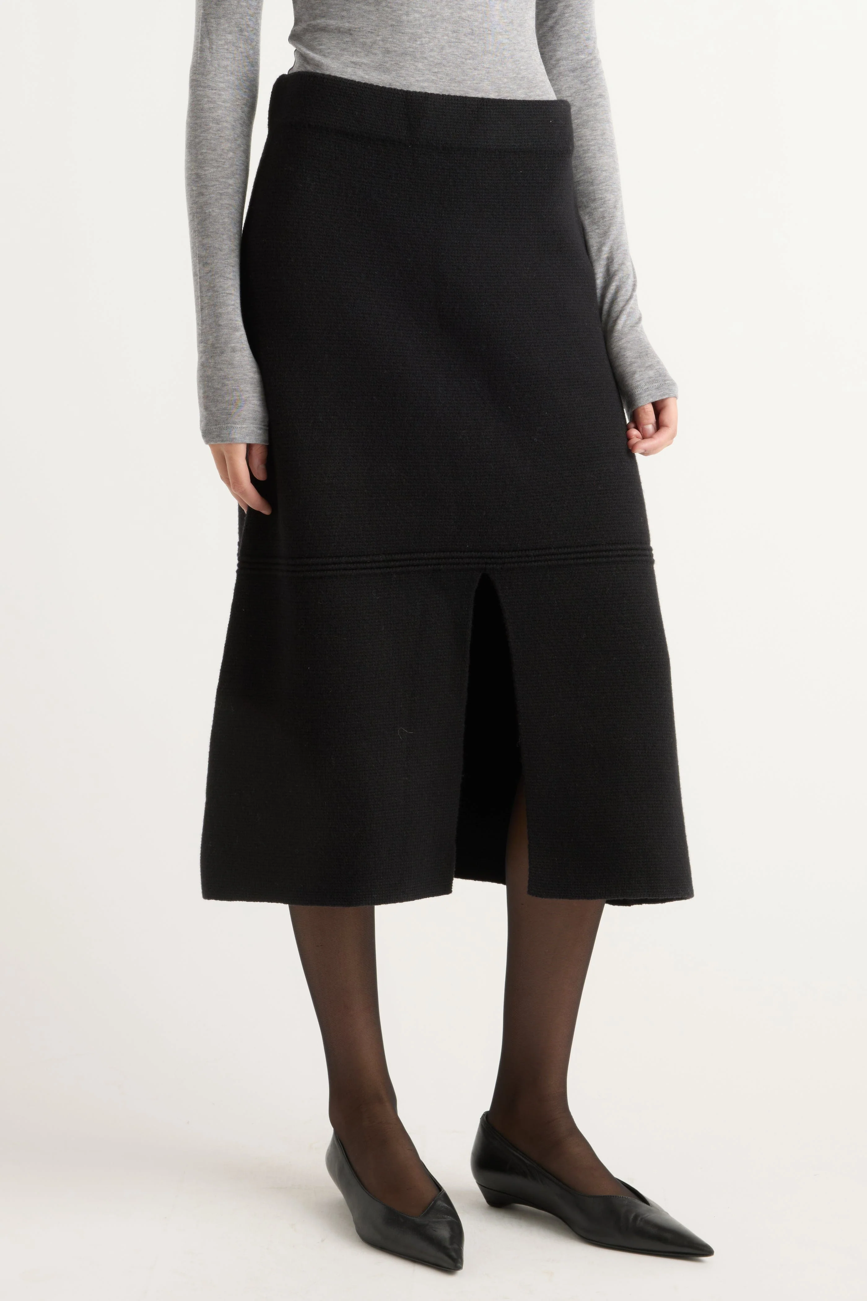 Lora Organic Cotton-Wool Skirt - Image 3