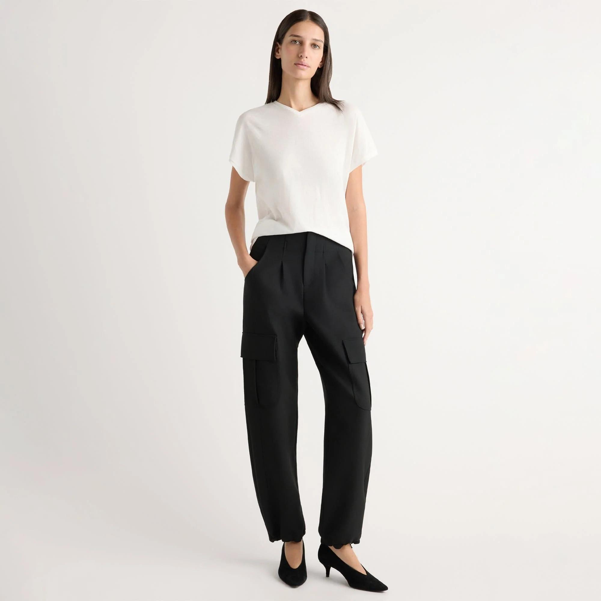 Lynda Tailored Utility Pant