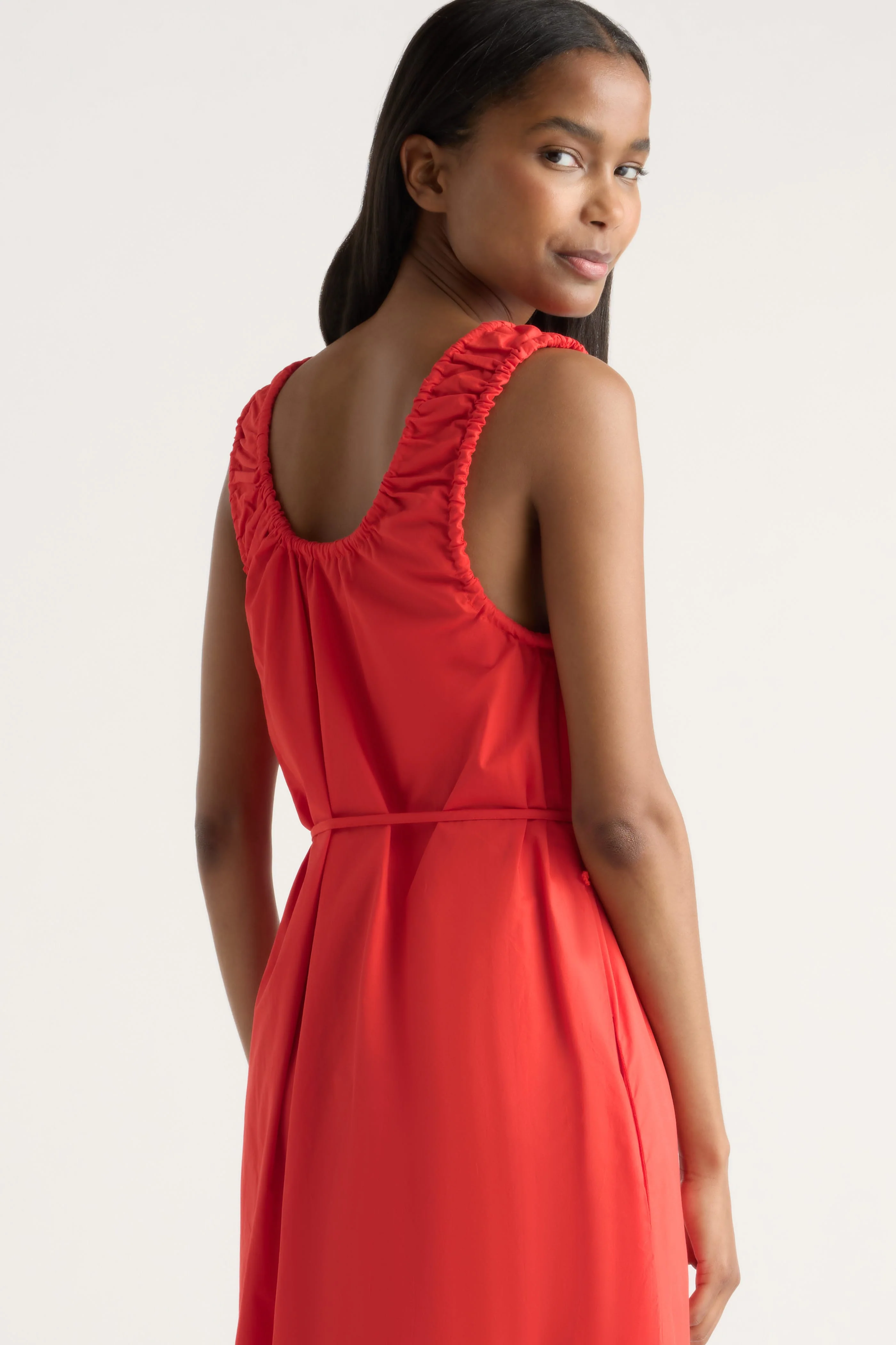 Midori Organic Cotton U-Neck Dress - Image 6