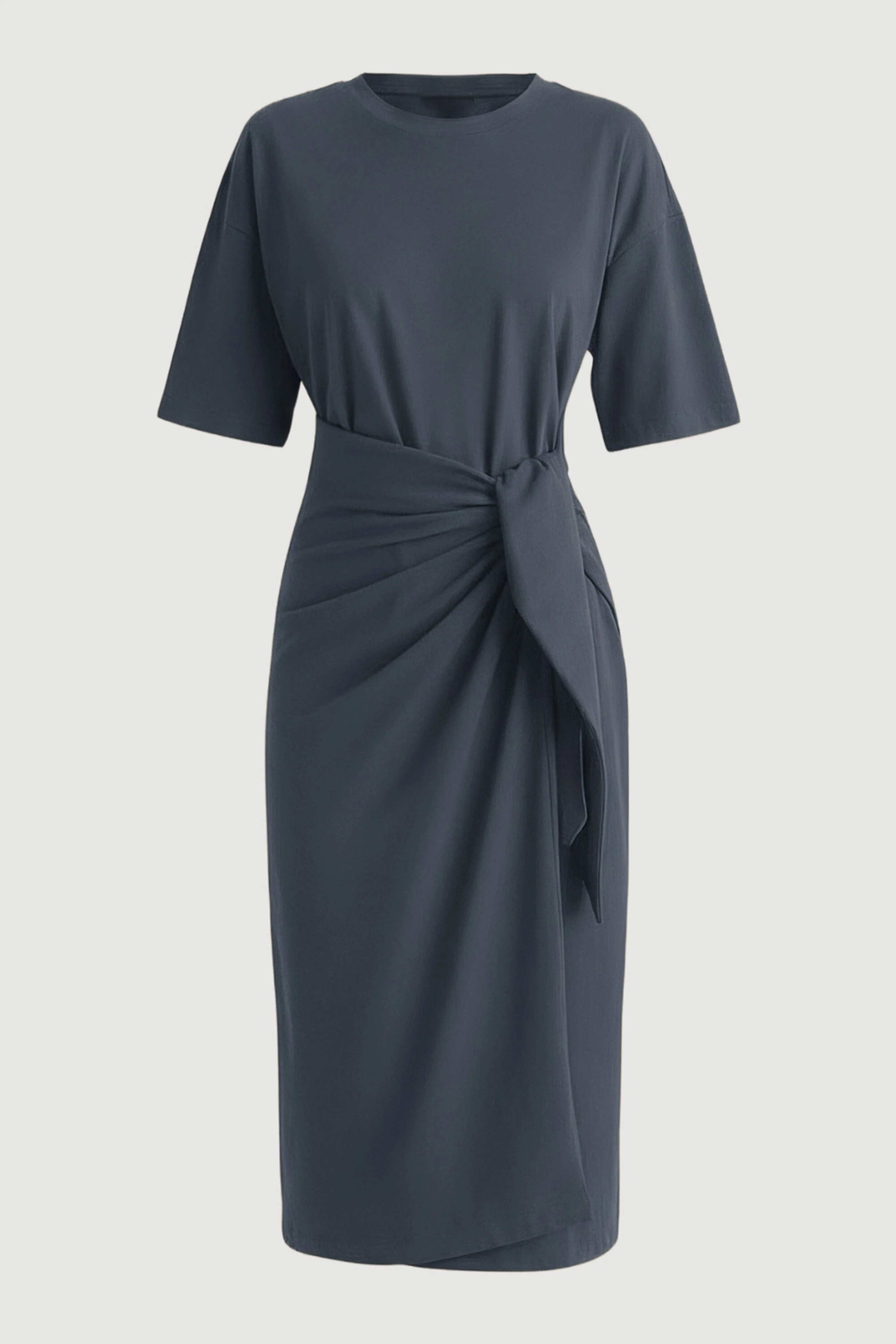 Noa Organic Cotton T-Shirt Wrap Dress (Petite) - Image 2