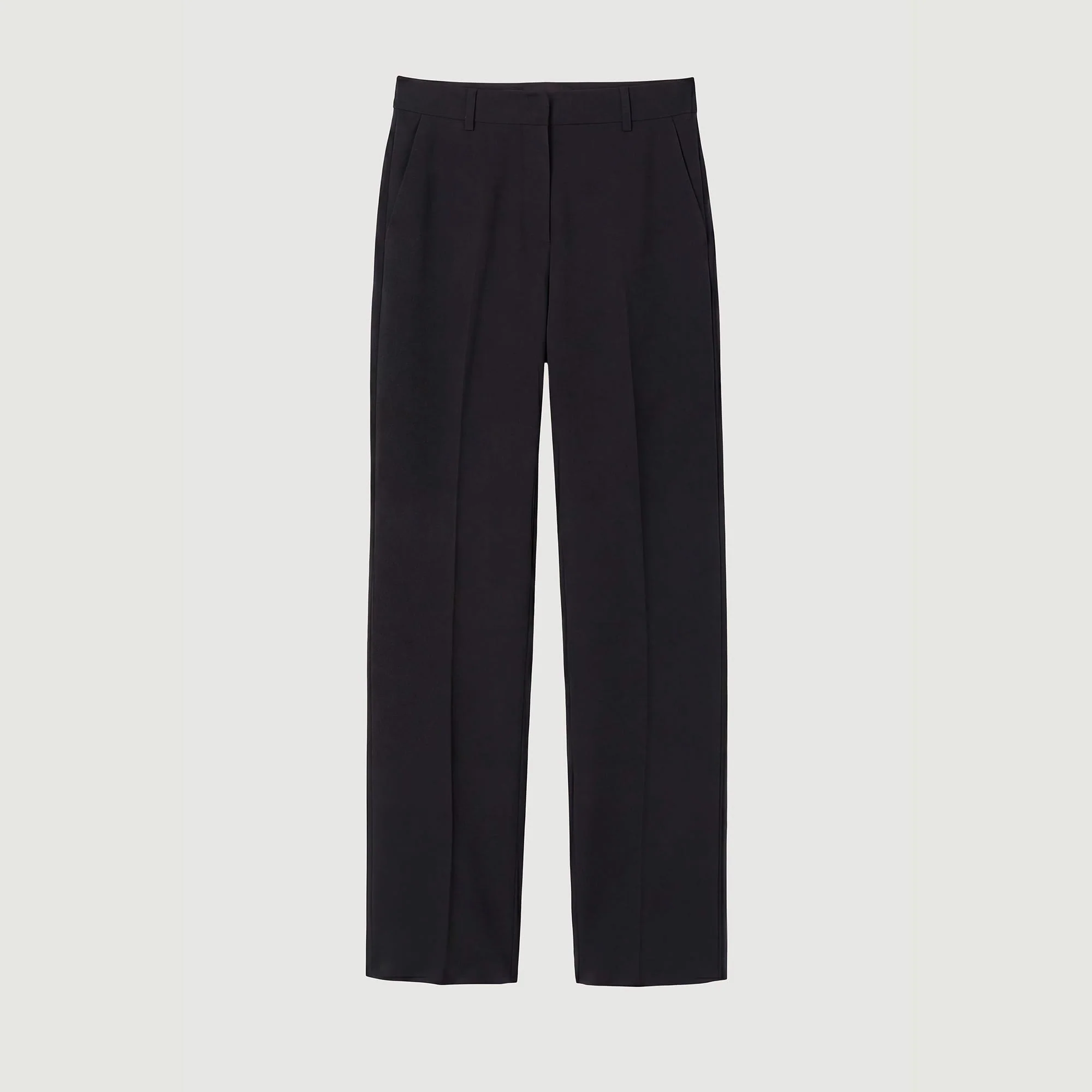 Orion Double-Pleated Tailored Pant (Petite)